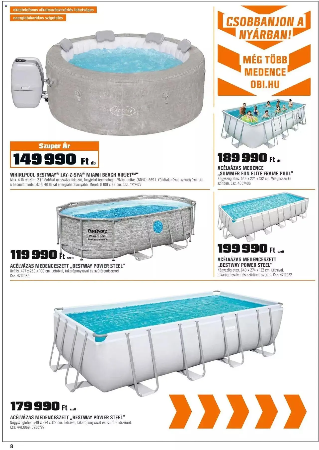 Katalógus OBI Akciós újság július 5.-tól augusztus 11.-ig 2023. - Oldal 8