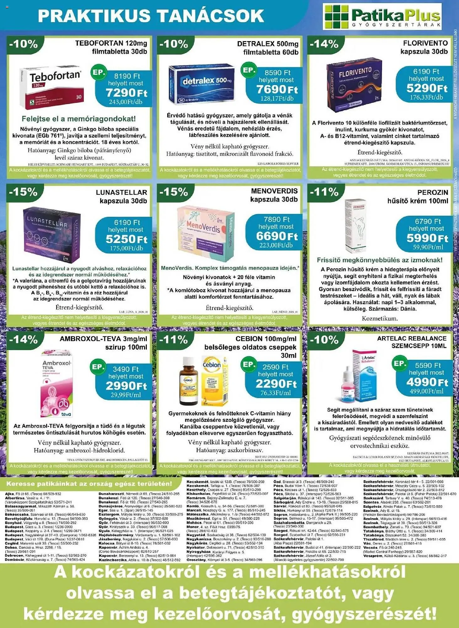 Katalógus PatikaPlus akciós újság április 1.-tól április 30.-ig 2026. - Oldal 8