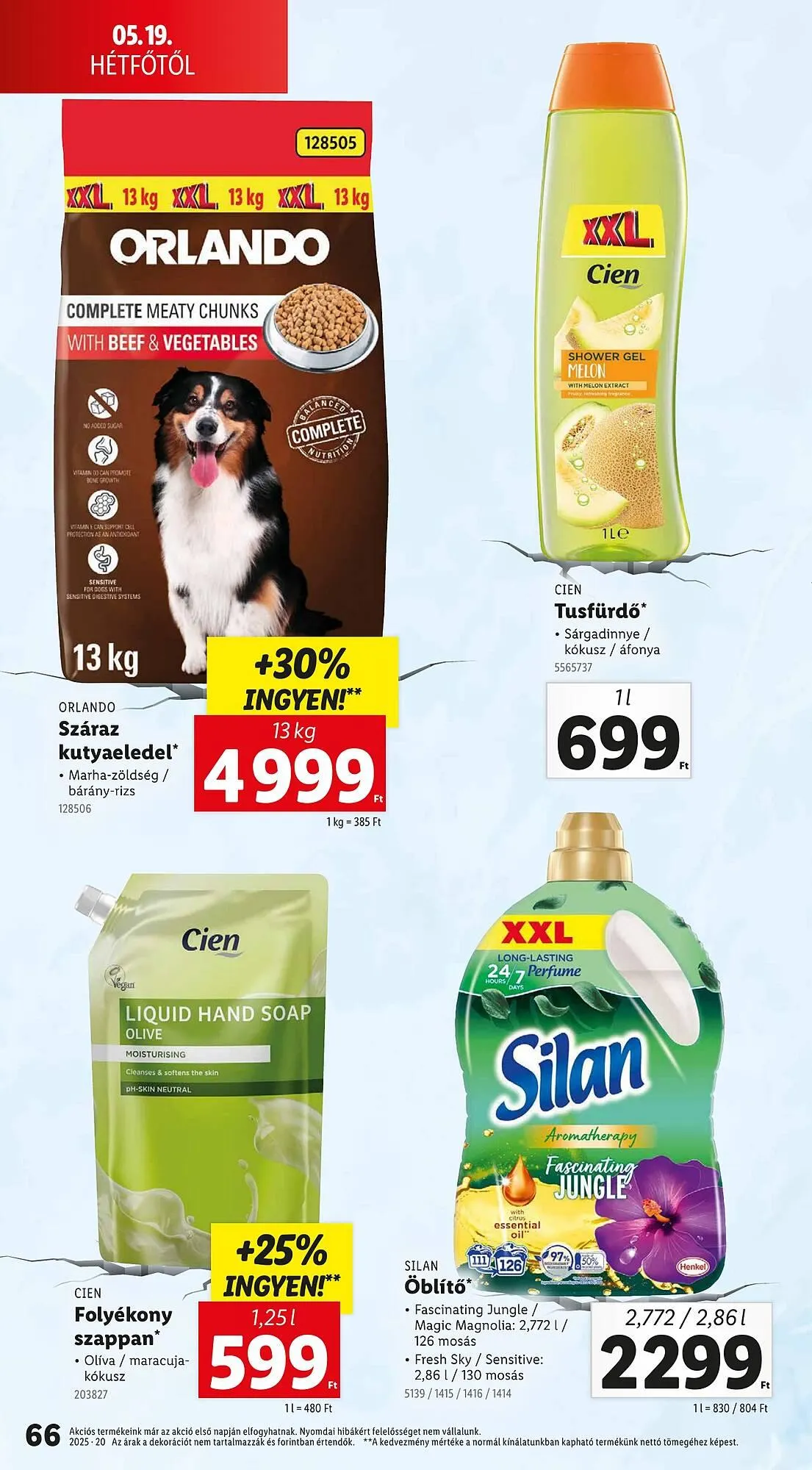 Katalógus Lidl akciós újság május 15.-tól május 21.-ig 2025. - Oldal 66