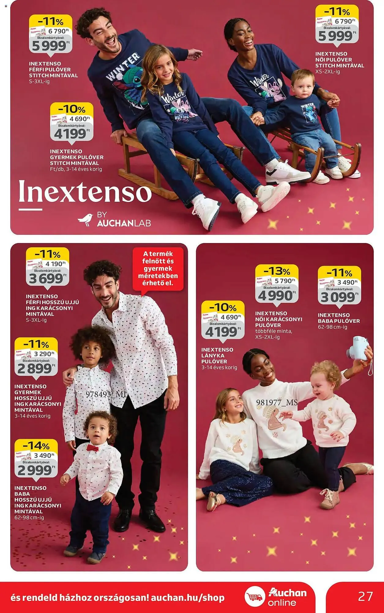 Katalógus Auchan akciós újság november 13.-tól december 24.-ig 2025. - Oldal 27