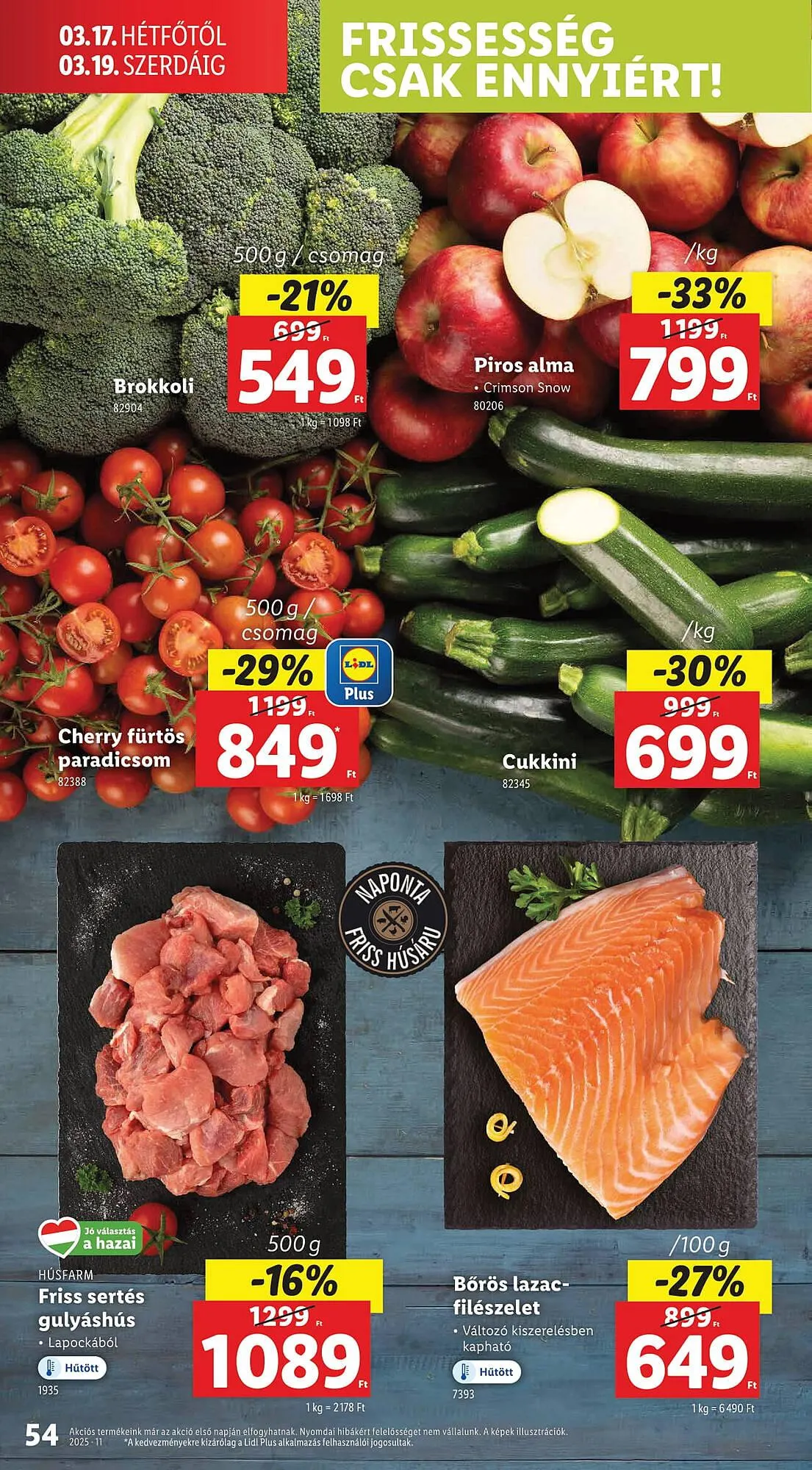 Katalógus Lidl akciós újság március 13.-tól március 19.-ig 2025. - Oldal 54