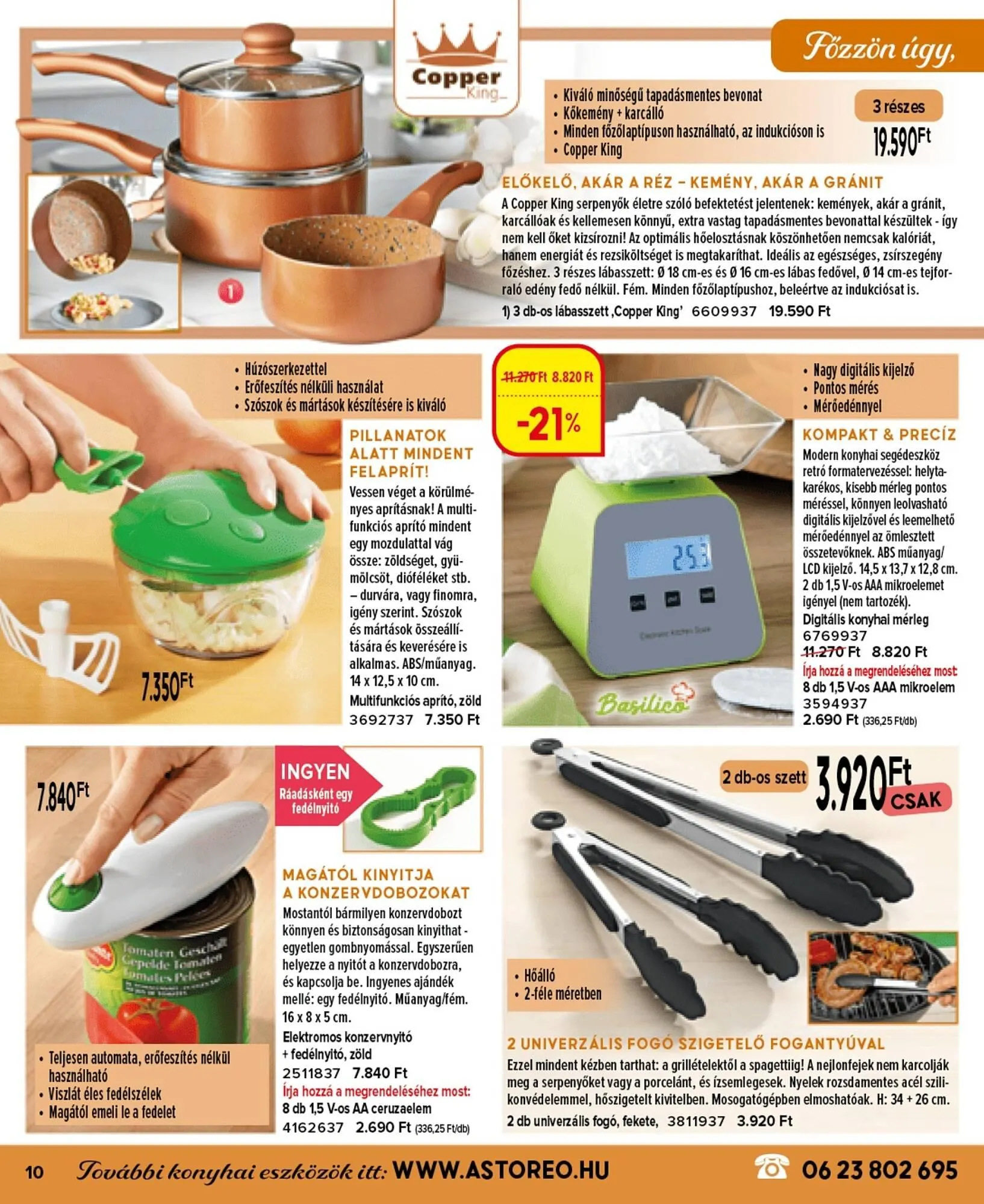 Katalógus Astoreo akciós újság június 1.-tól július 31.-ig 2025. - Oldal 10