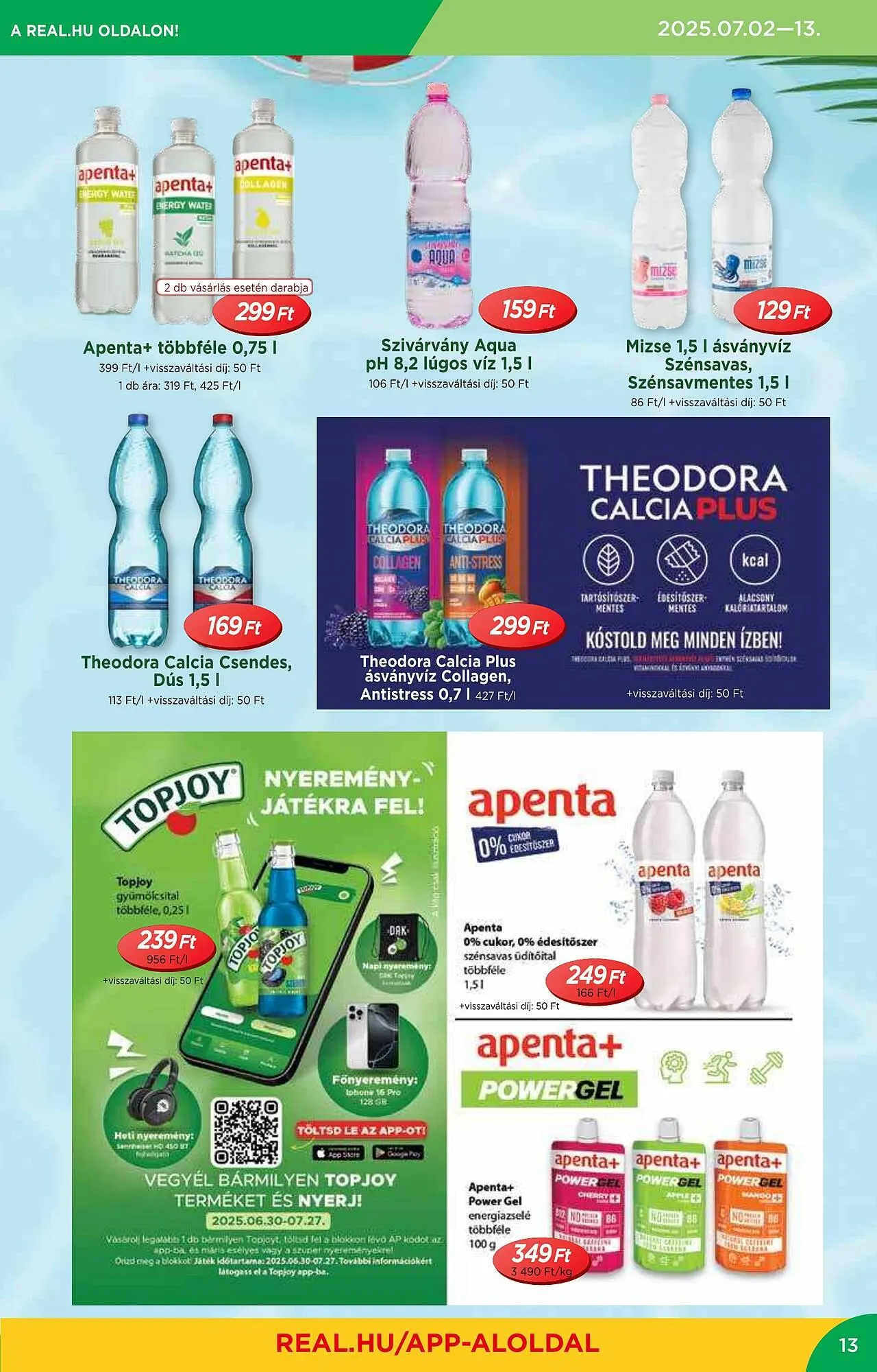 Katalógus Real akciós újság július 2.-tól július 13.-ig 2025. - Oldal 13