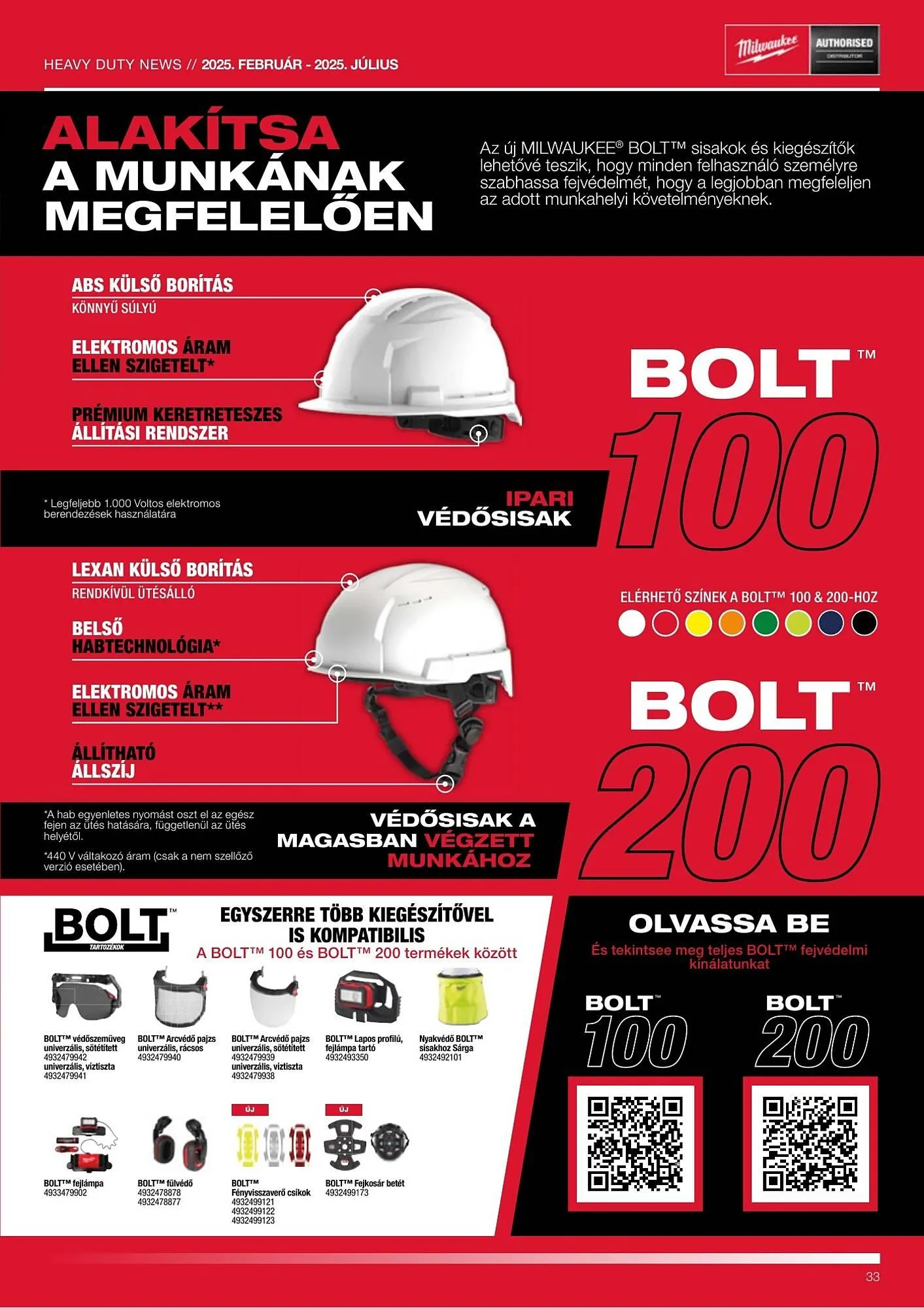 Katalógus Milwaukeetool akciós újság február 13.-tól július 31.-ig 2025. - Oldal 33