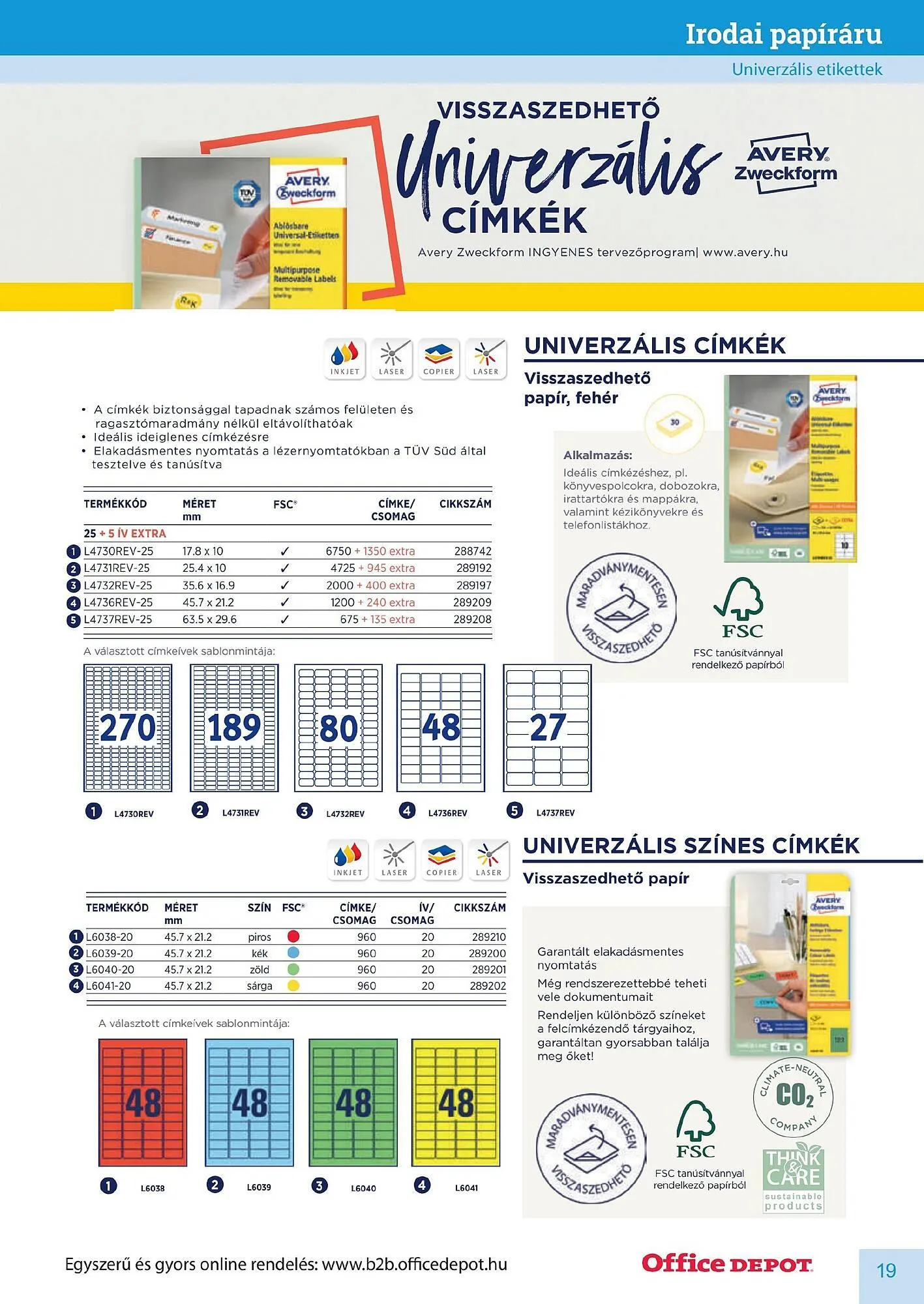 Katalógus Office Depot akciós újság május 9.-tól december 31.-ig 2026. - Oldal 19