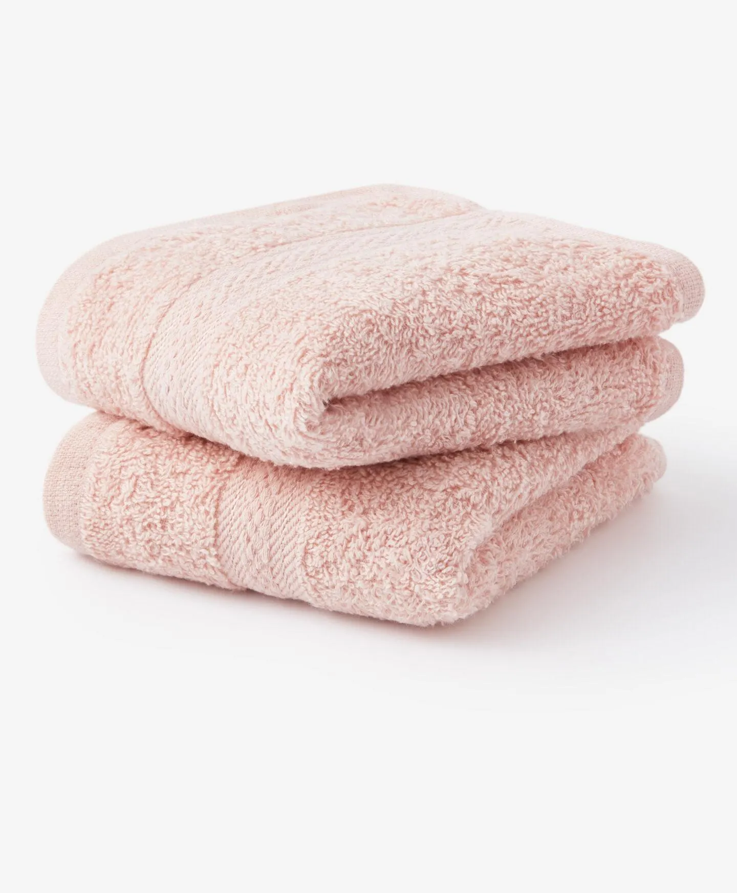 2 darab 100% pamut rózsaszín törölköző