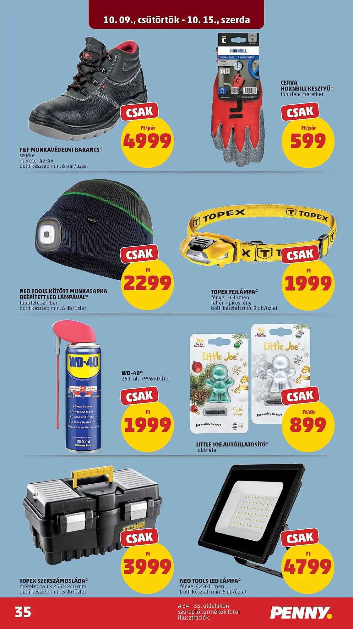 Katalógus PENNY akciós újság október 9.-tól október 15.-ig 2025. - Oldal 35