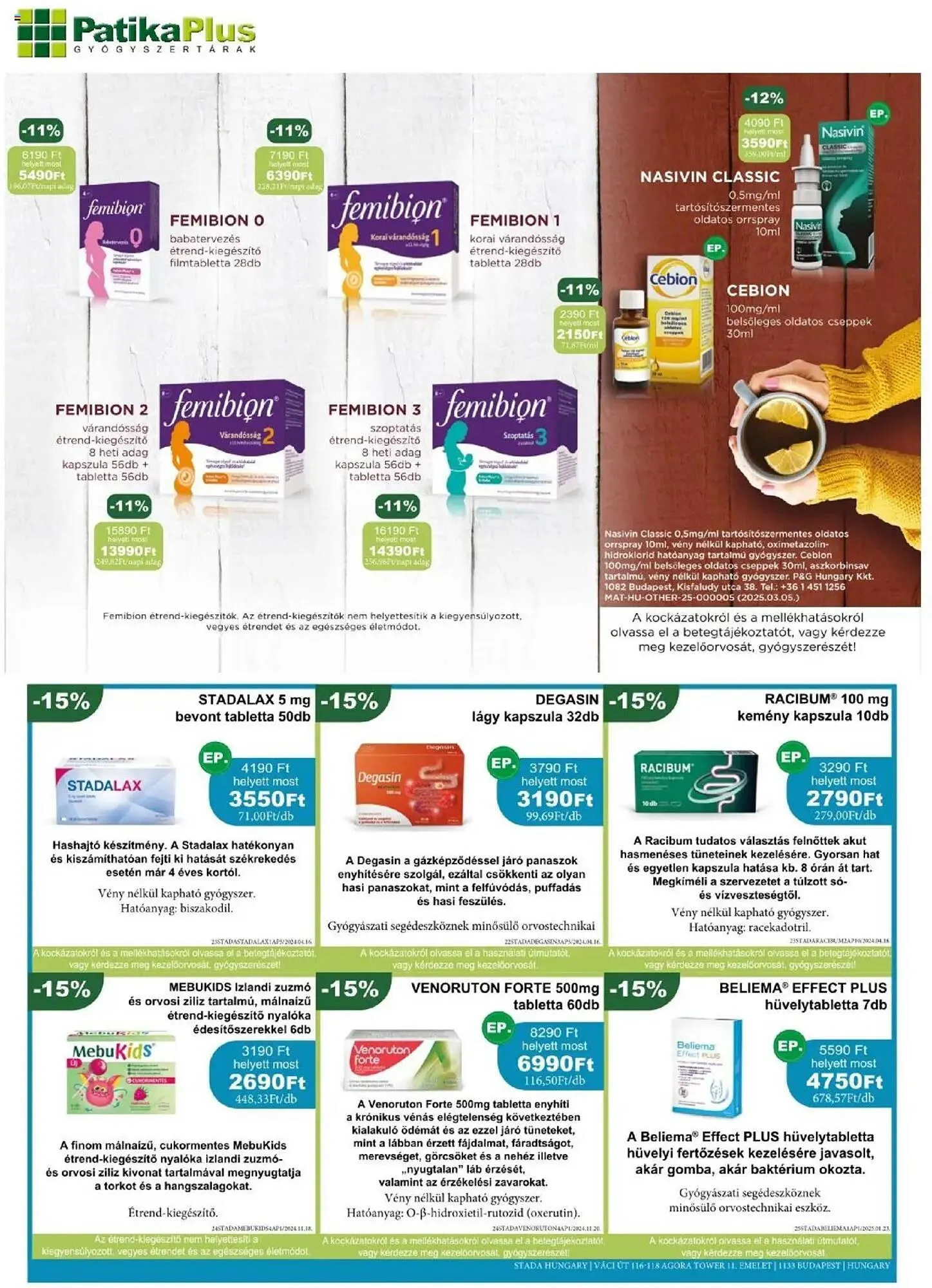 Katalógus PatikaPlus akciós újság április 1.-tól április 30.-ig 2025. - Oldal 6