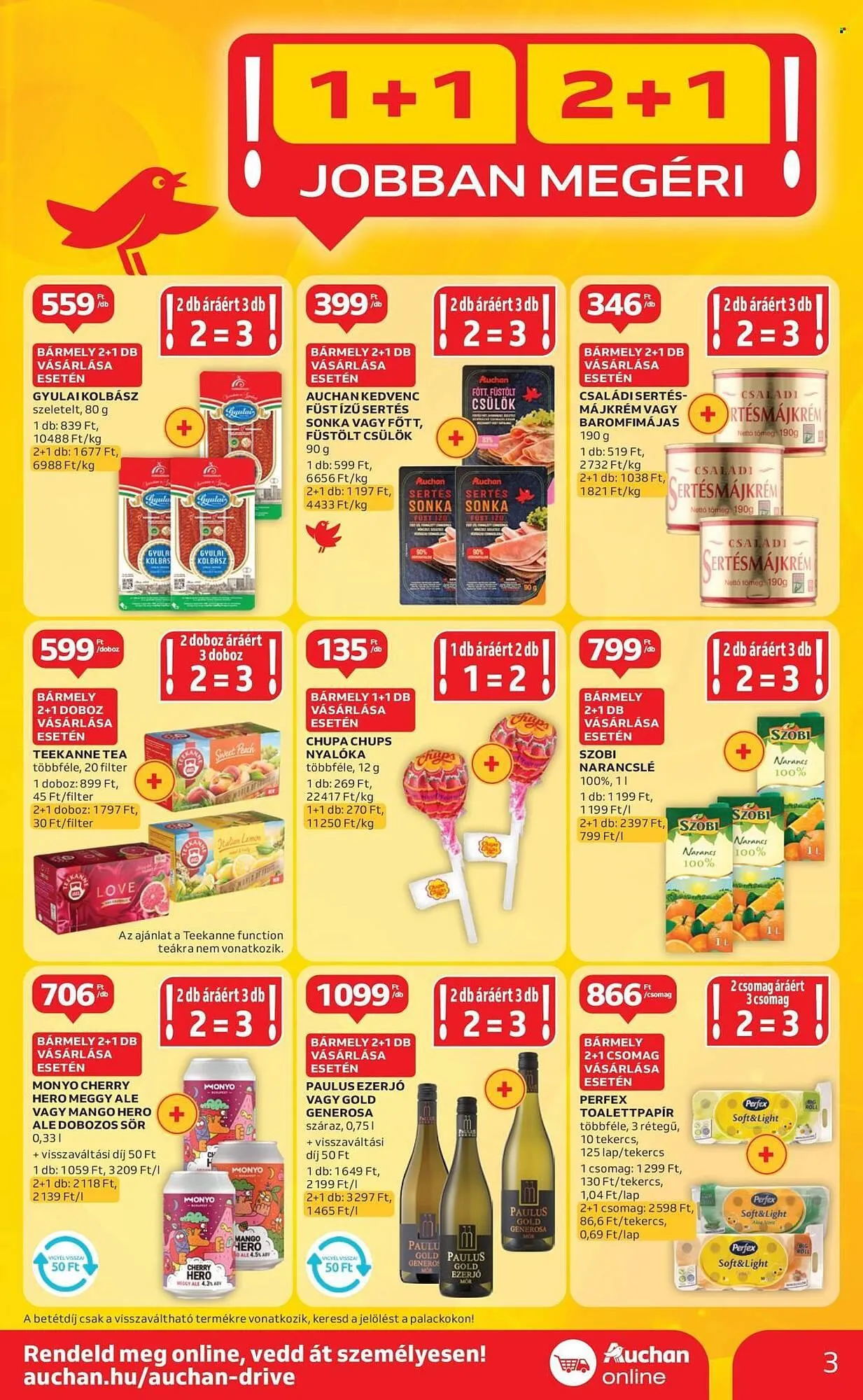 Katalógus Auchan akciós újság július 3.-tól július 9.-ig 2025. - Oldal 3