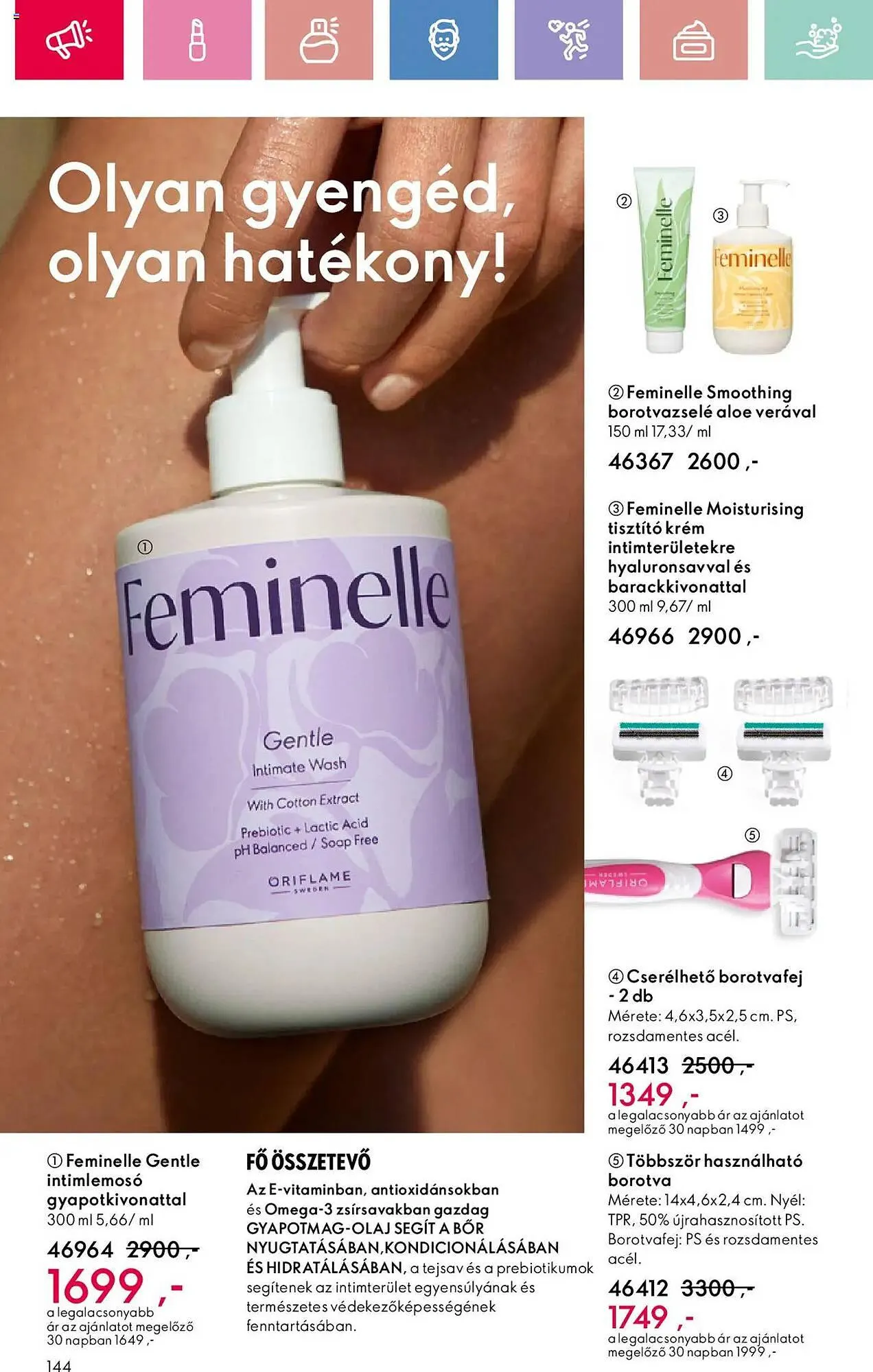 Katalógus Oriflame akciós újság március 23.-tól április 12.-ig 2025. - Oldal 144