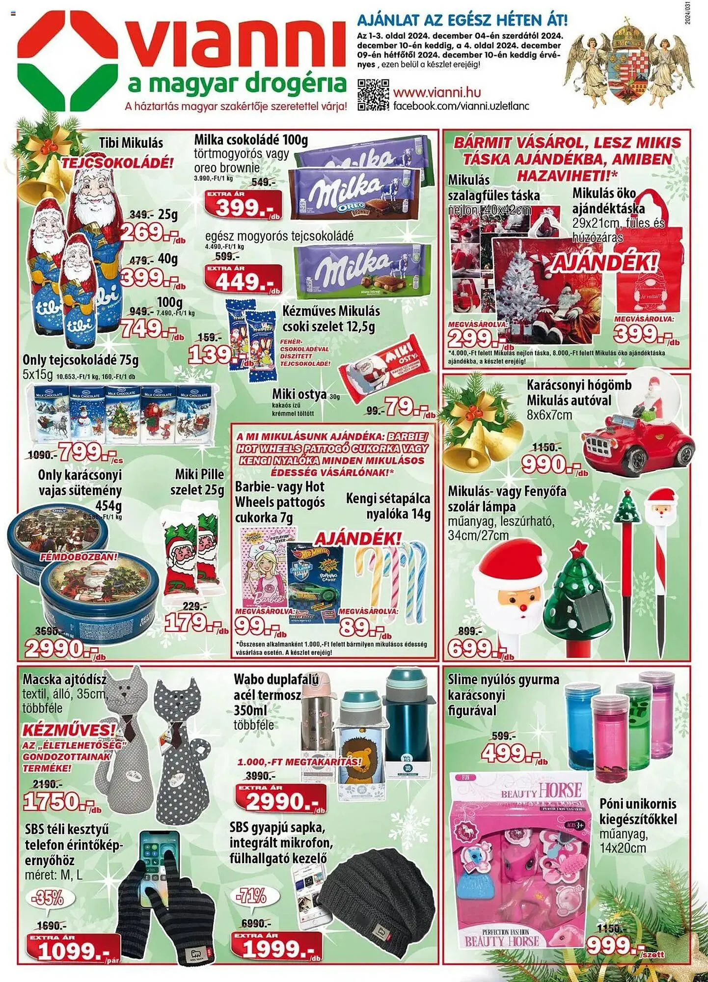 Vianni Drogéria akciós újság - 1