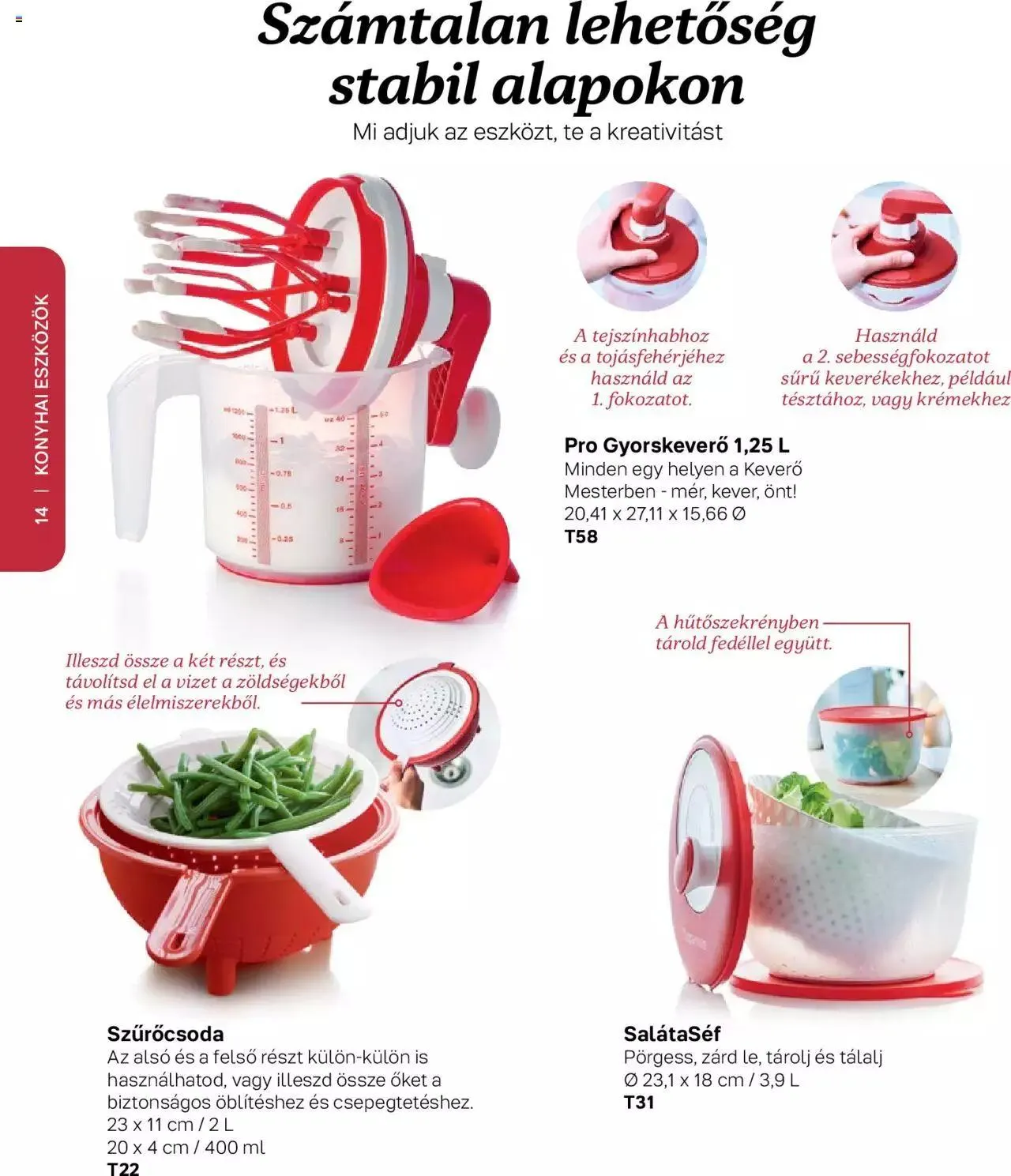 Katalógus Tupperware - Aktuális katalógus augusztus 30.-tól december 31.-ig 2023. - Oldal 14