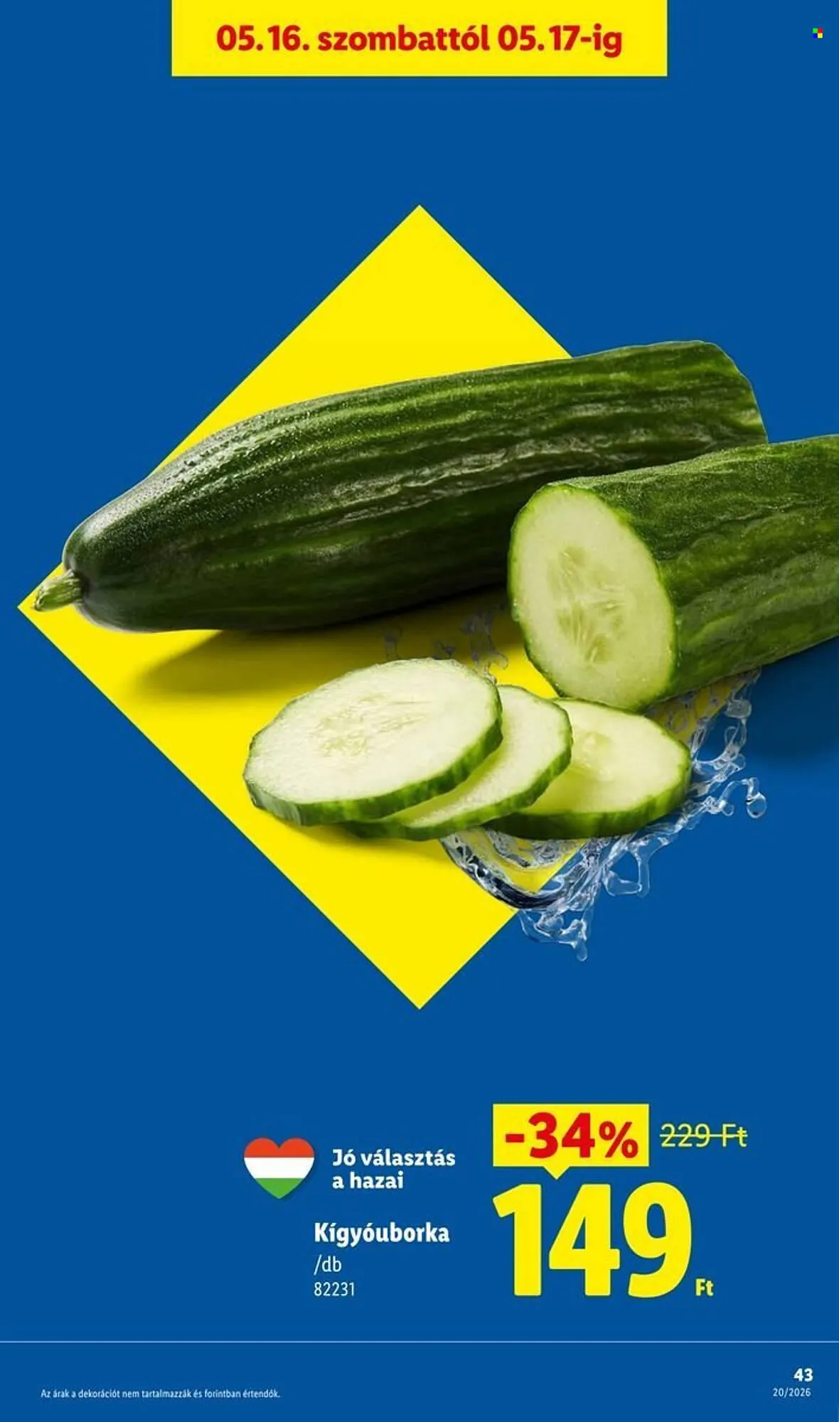 Katalógus Lidl akciós újság május 14.-tól május 20.-ig 2026. - Oldal 43