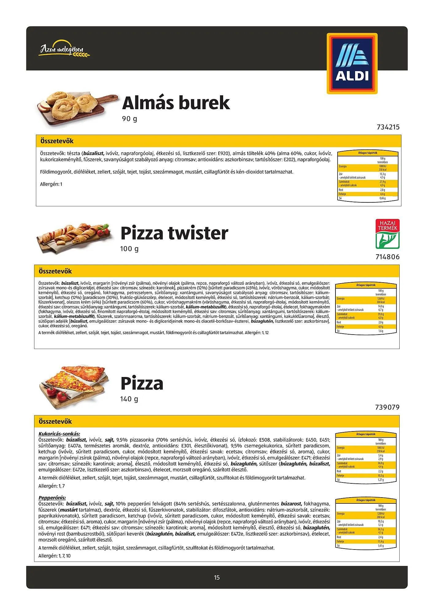 Katalógus ALDI akciós újság január 23.-tól február 19.-ig 2025. - Oldal 15