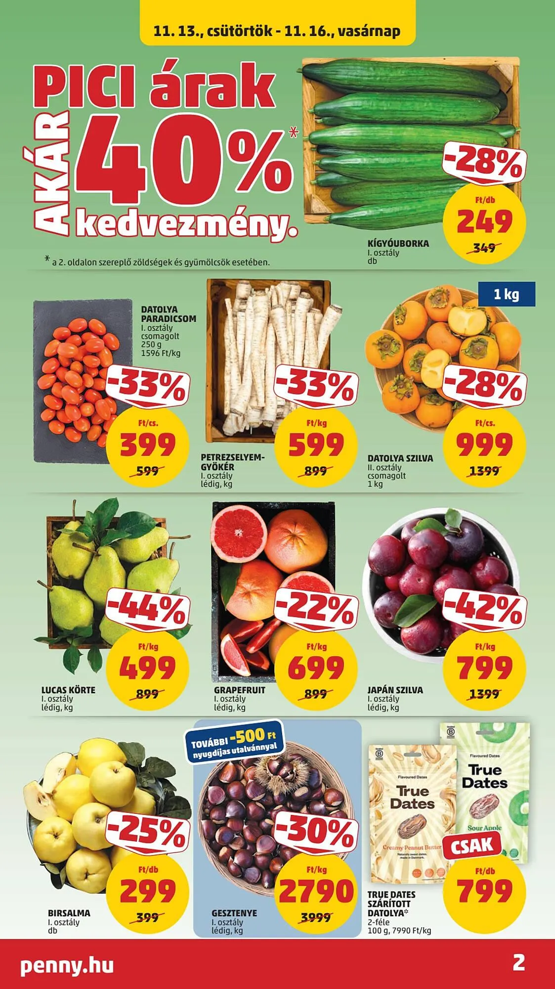 Katalógus PENNY akciós újság november 13.-tól november 19.-ig 2025. - Oldal 2
