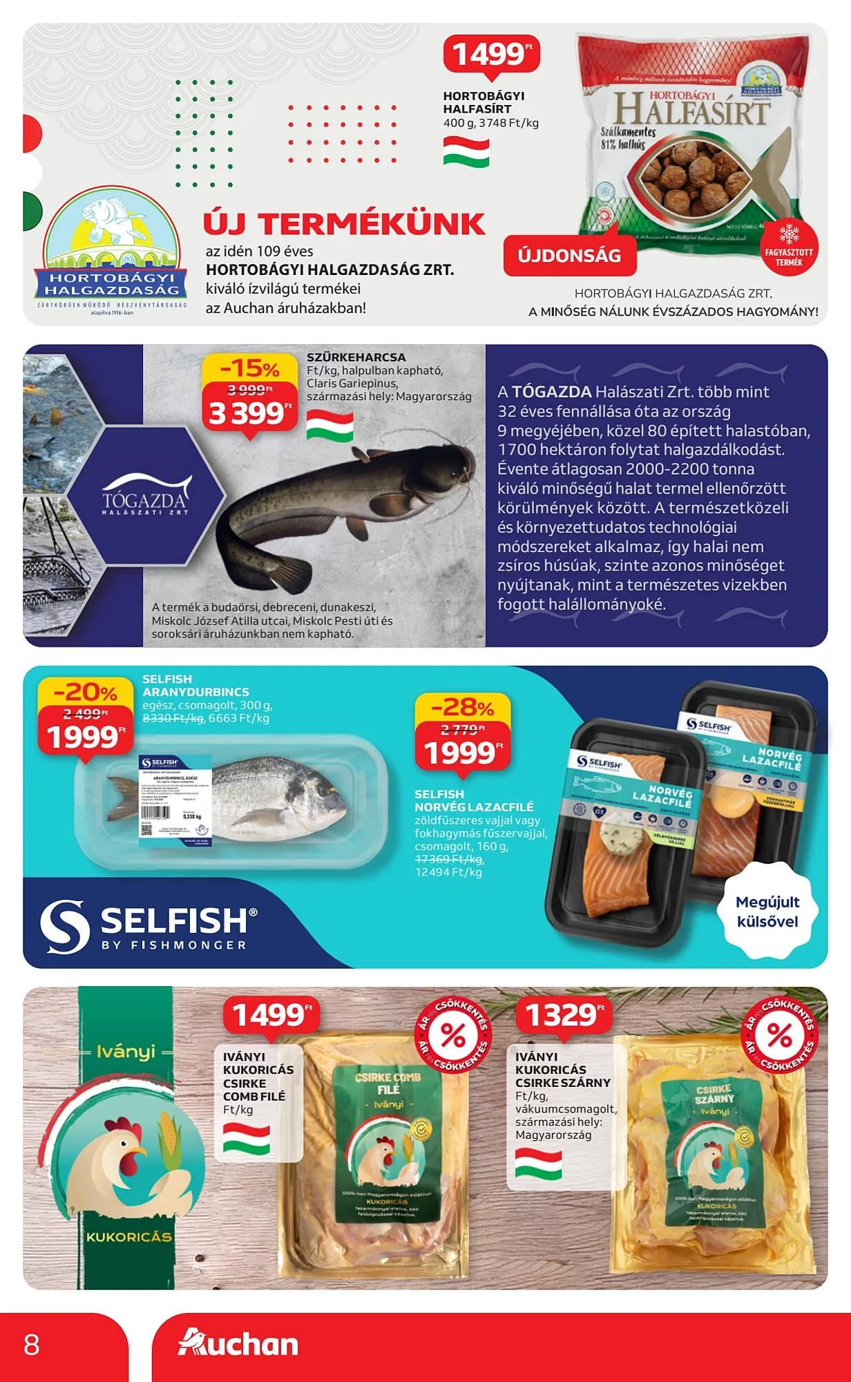 Katalógus Auchan akciós újság december 4.-tól december 10.-ig 2025. - Oldal 8
