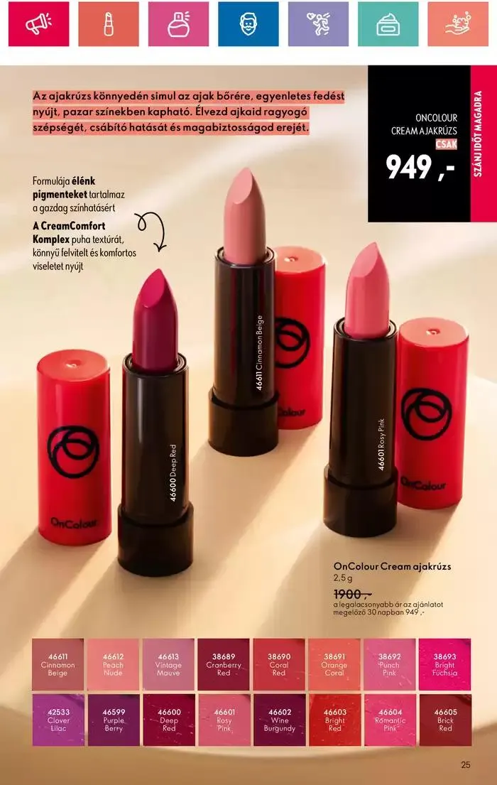 Katalógus ORIFLAME akciós december 29.-tól január 12.-ig 2025. - Oldal 25