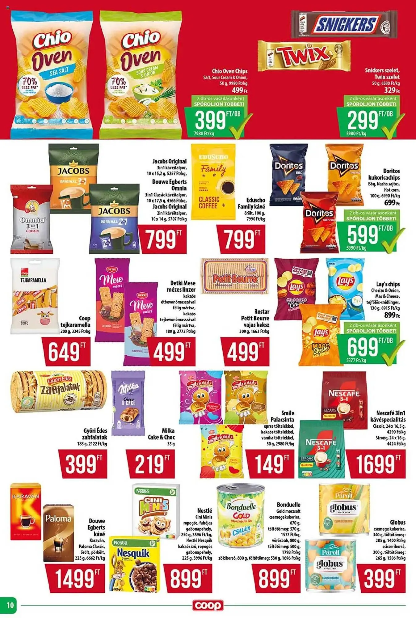 Katalógus Coop akciós újság április 24.-tól április 30.-ig 2025. - Oldal 10