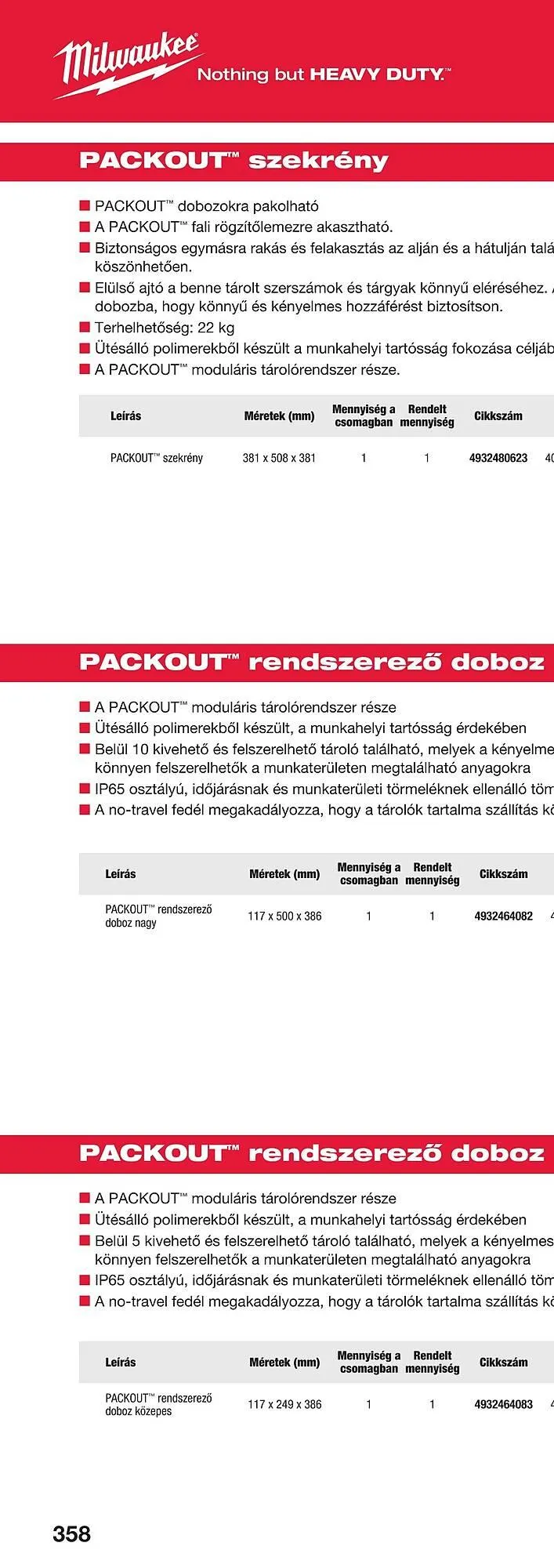 Katalógus Milwaukee akciós újság szeptember 16.-tól december 31.-ig 2025. - Oldal 714