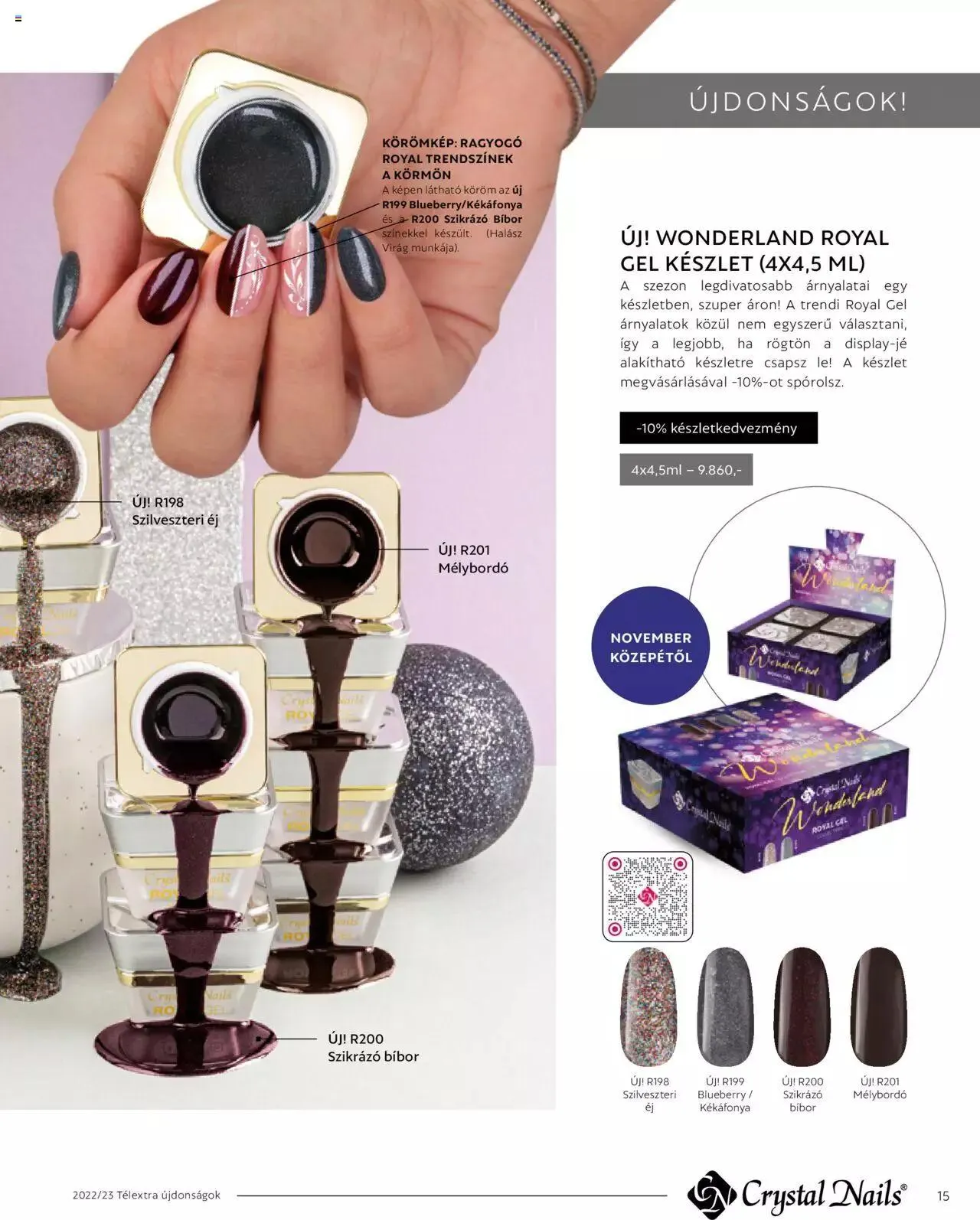 Katalógus Crystal Nails - Akciós újság november 7.-tól december 31.-ig 2023. - Oldal 15