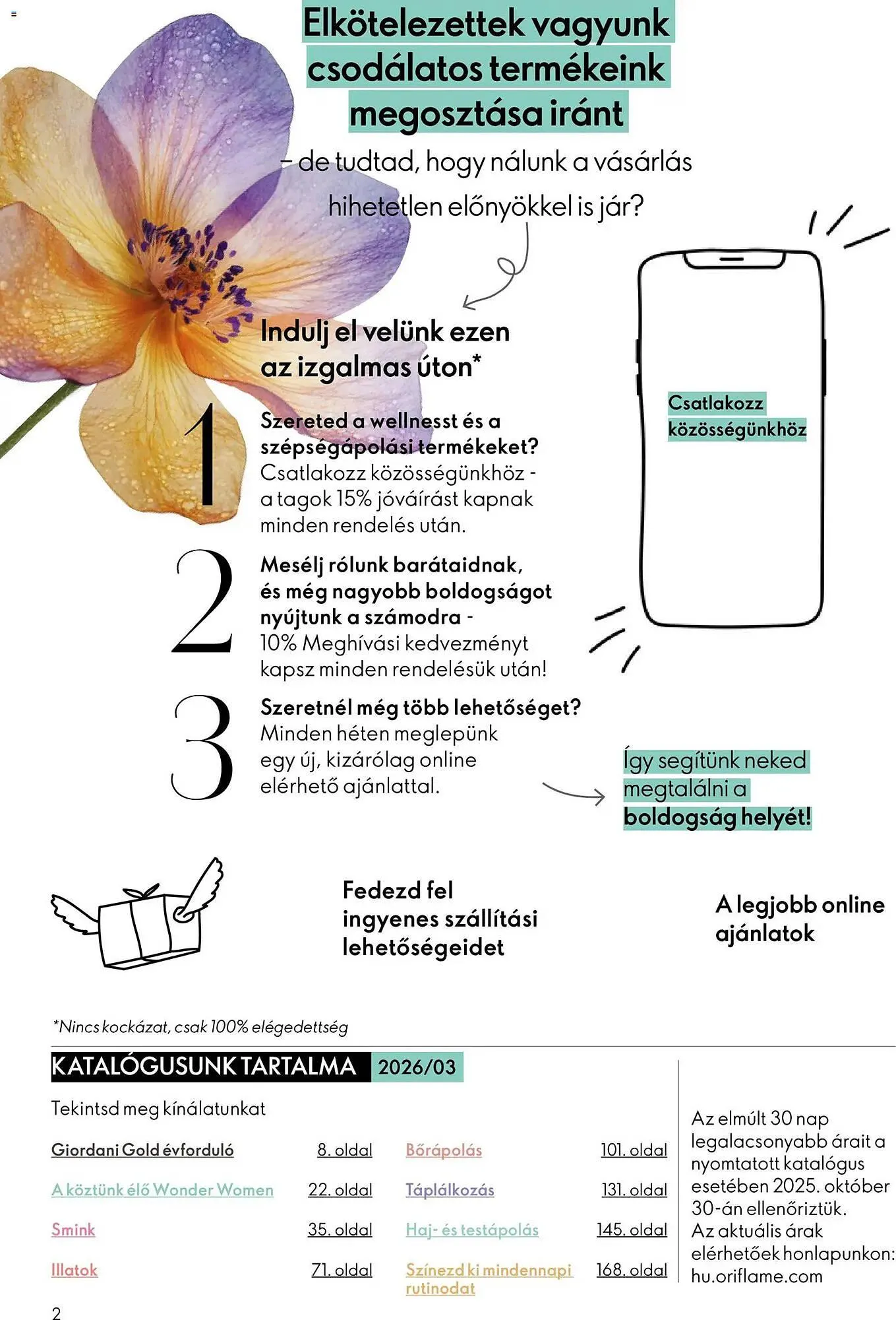 Katalógus Oriflame katalógus február 11.-tól március 3.-ig 2026. - Oldal 2