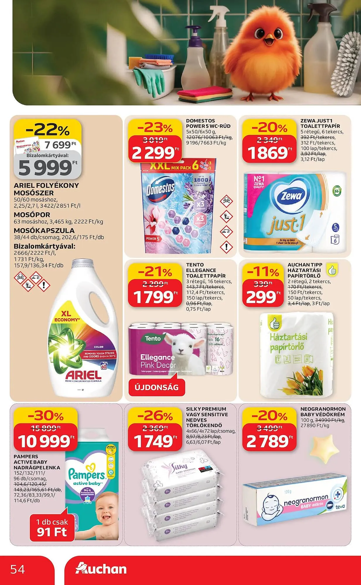 Katalógus Auchan akciós újság március 12.-tól március 18.-ig 2026. - Oldal 54