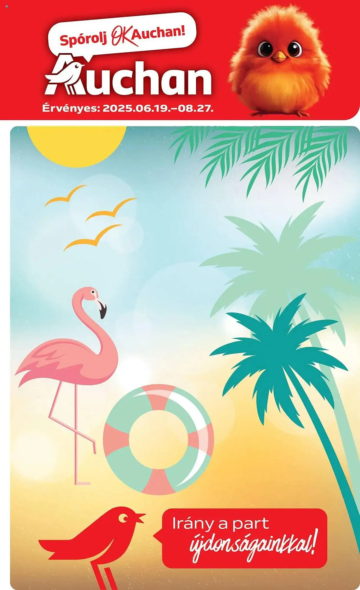 Katalógus Auchan akciós újság június 19.-tól augusztus 27.-ig 2025. - Oldal 1