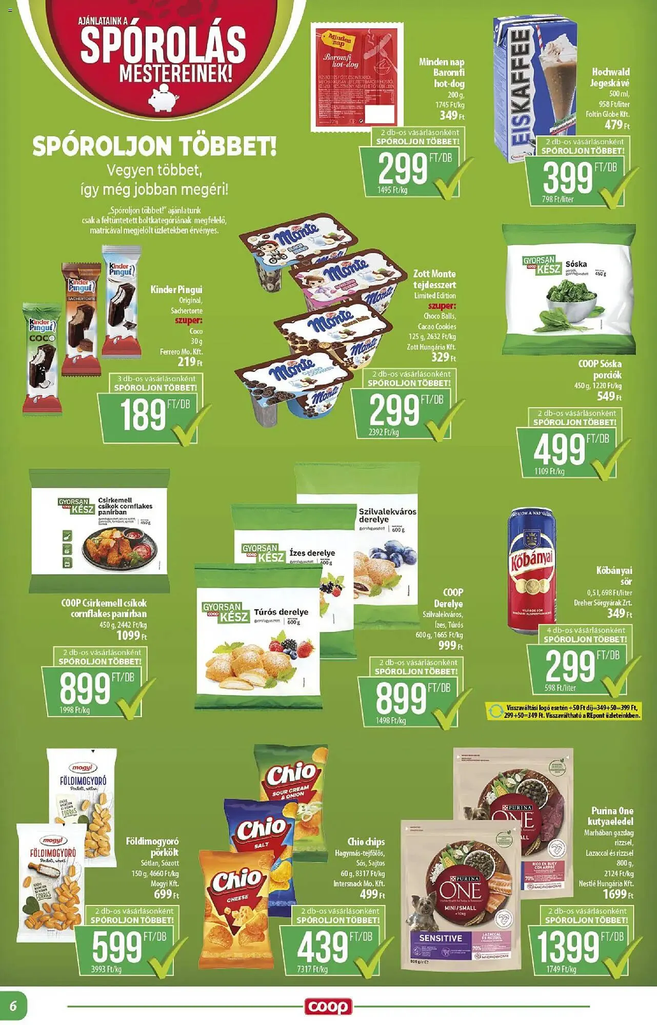 Katalógus Coop akciós újság január 22.-tól január 28.-ig 2026. - Oldal 6