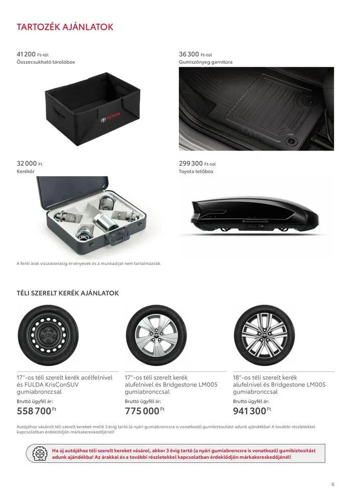 Katalógus Toyota Corolla Cross MY24 szeptember 24.-tól szeptember 24.-ig 2025. - Oldal 6
