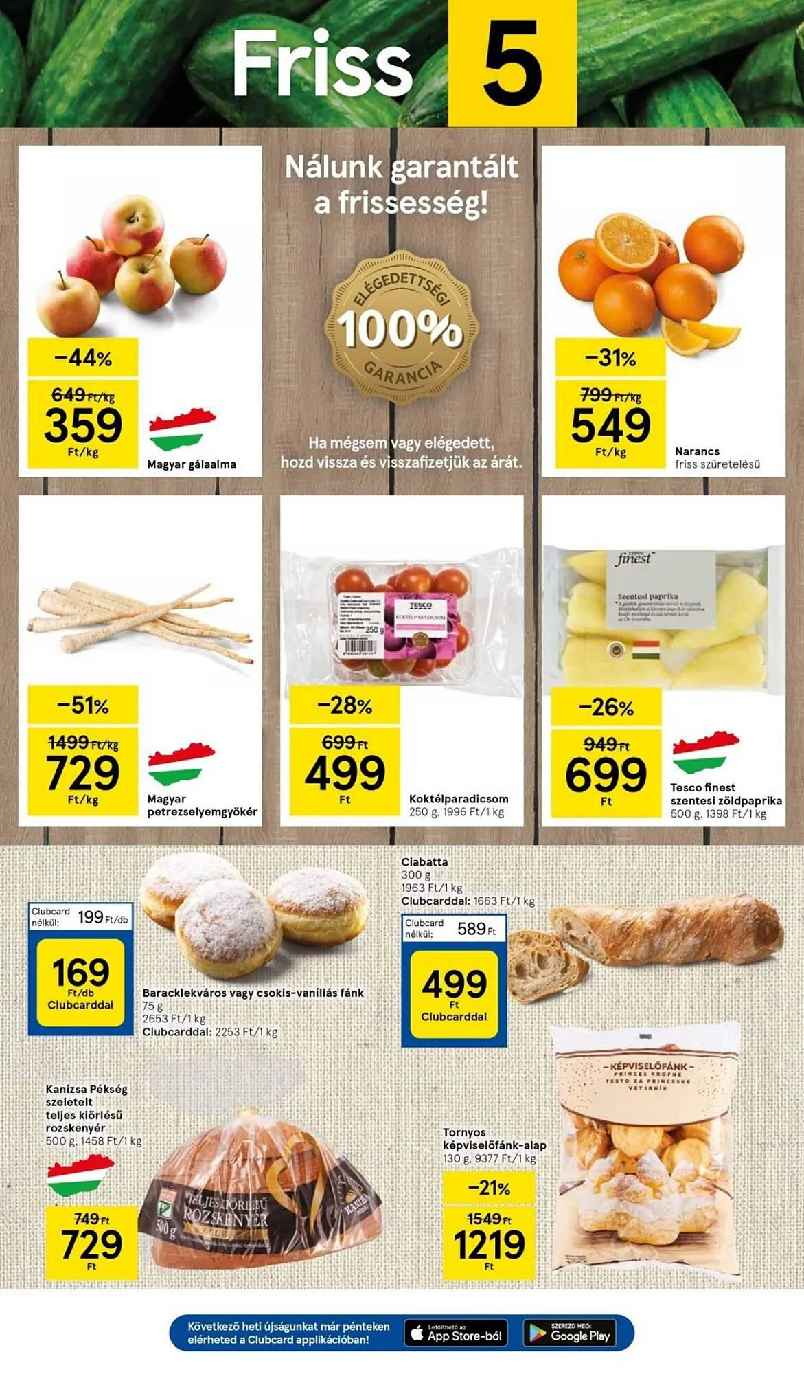 Katalógus Tesco Szupermarket akciós újság november 23.-tól november 29.-ig 2023. - Oldal 4