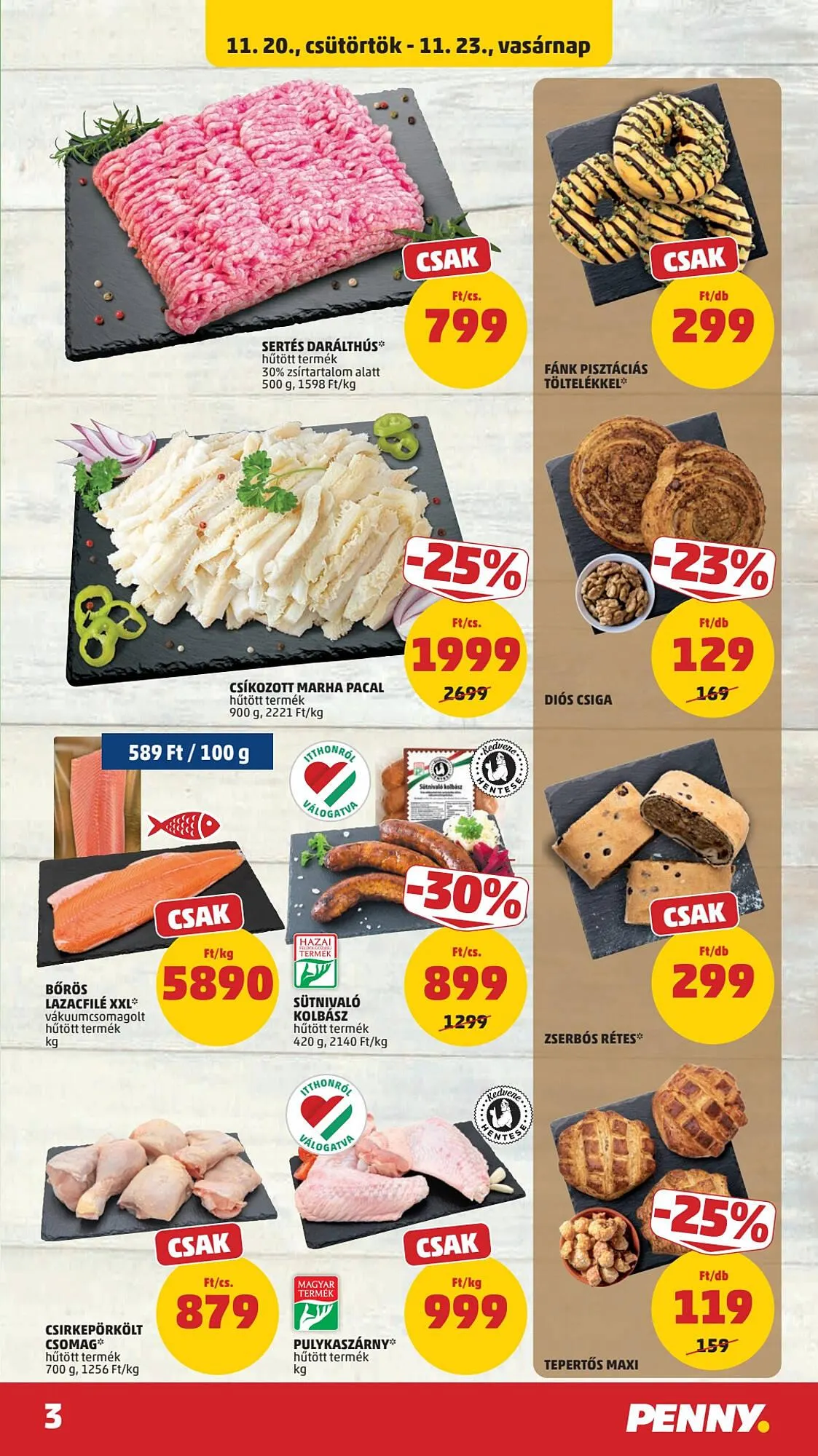 Katalógus PENNY akciós újság november 20.-tól november 26.-ig 2025. - Oldal 3