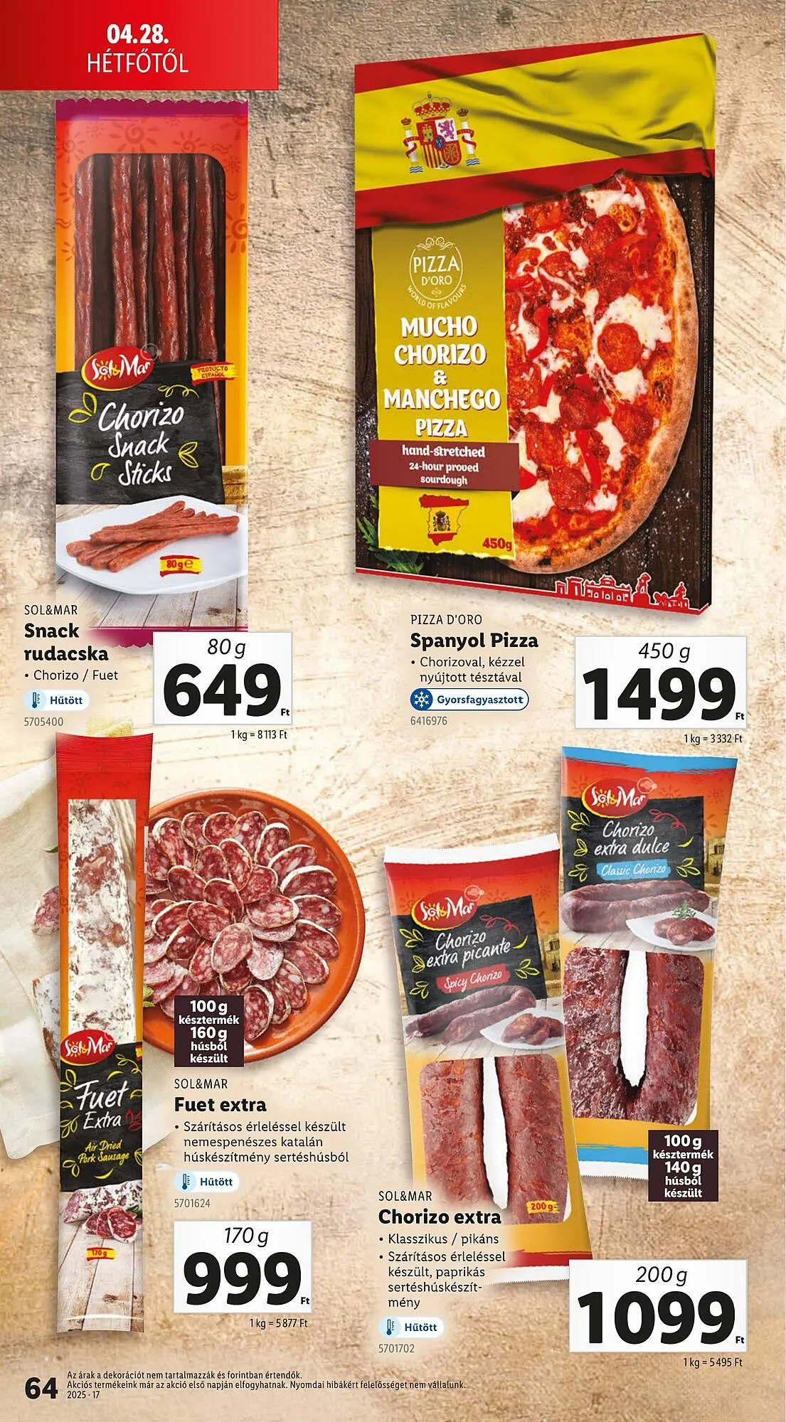 Katalógus Lidl akciós újság április 24.-tól április 29.-ig 2025. - Oldal 64