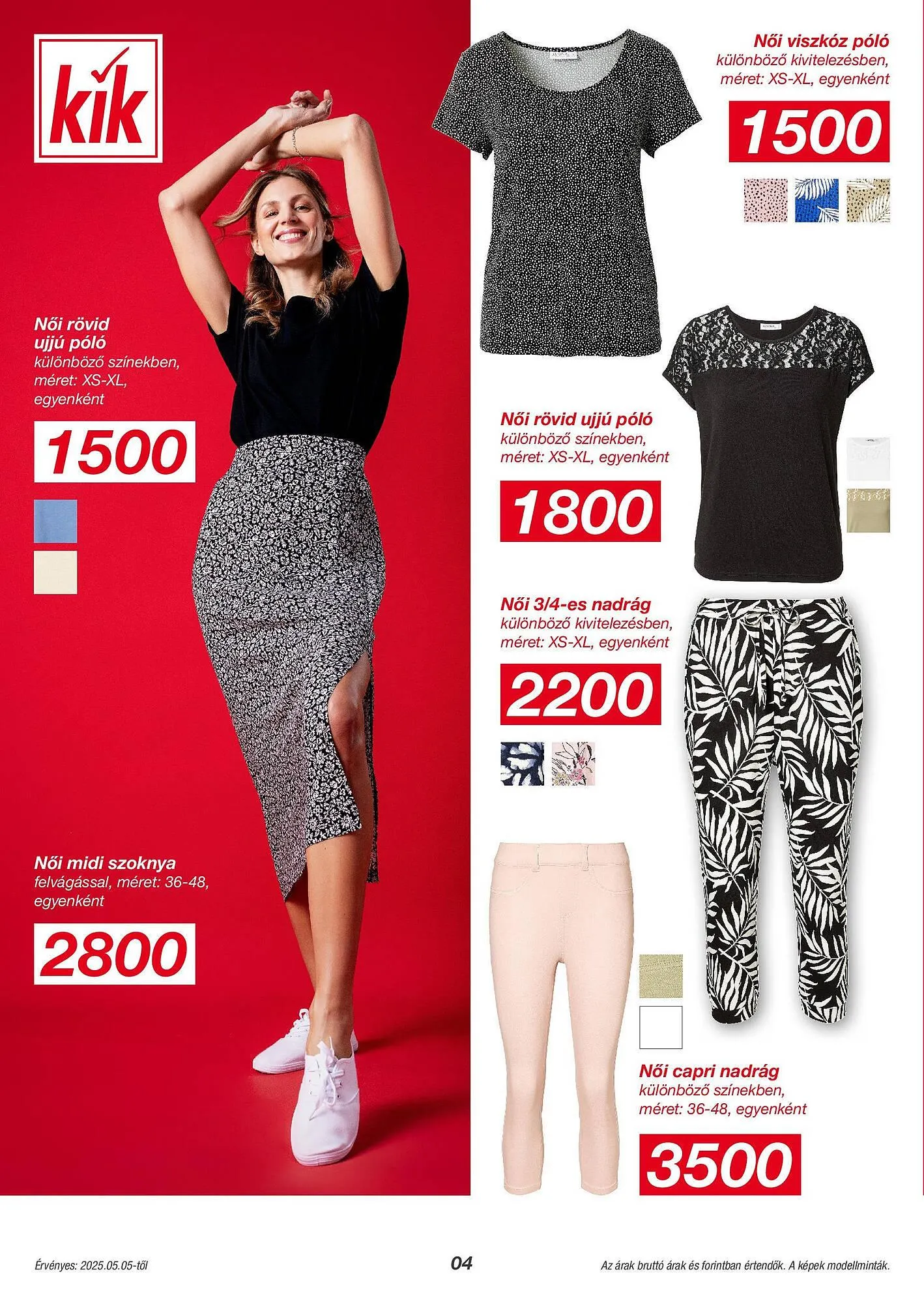 Katalógus Kik akciós újság május 5.-tól május 25.-ig 2025. - Oldal 4