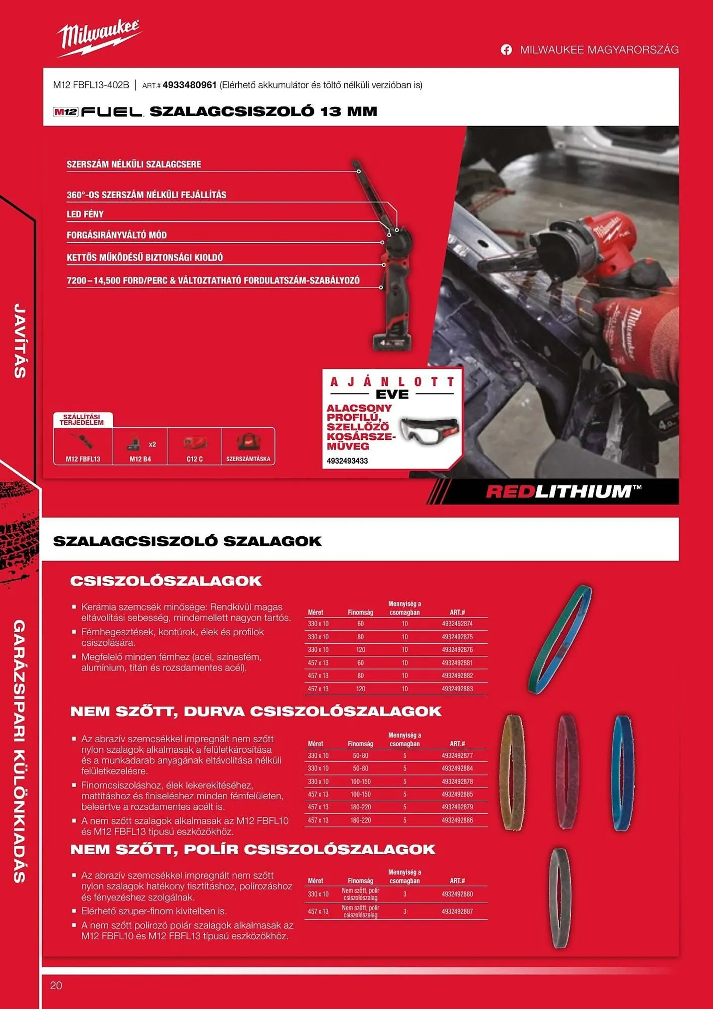 Katalógus Milwaukee akciós újság szeptember 16.-tól december 31.-ig 2025. - Oldal 20