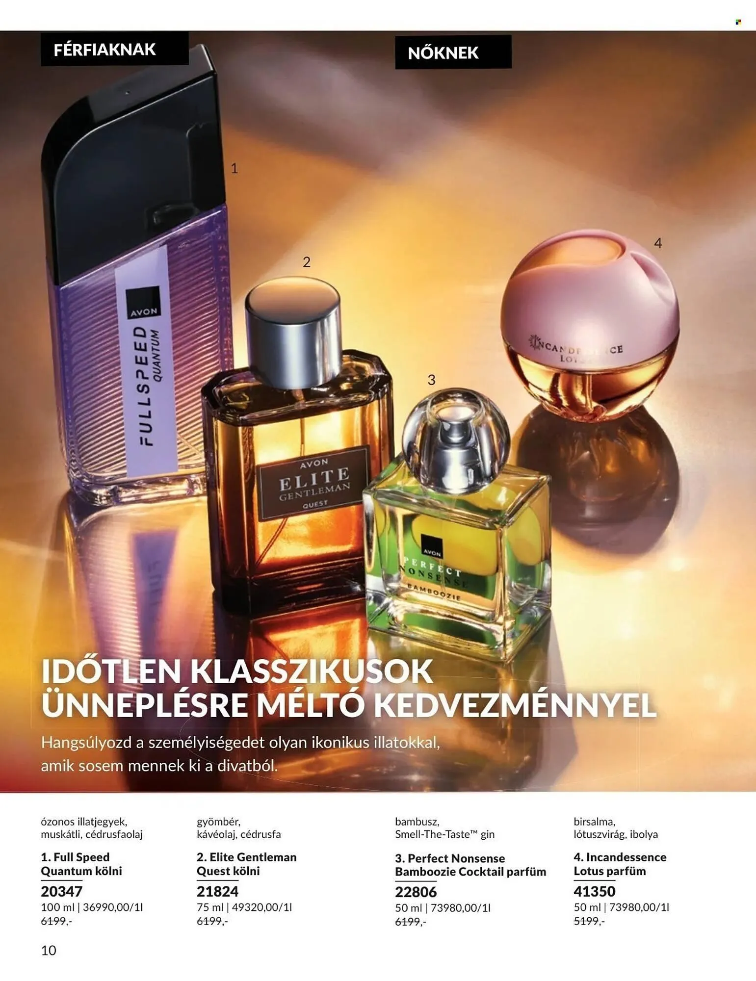 Katalógus AVON katalógus január 1.-tól január 31.-ig 2026. - Oldal 10