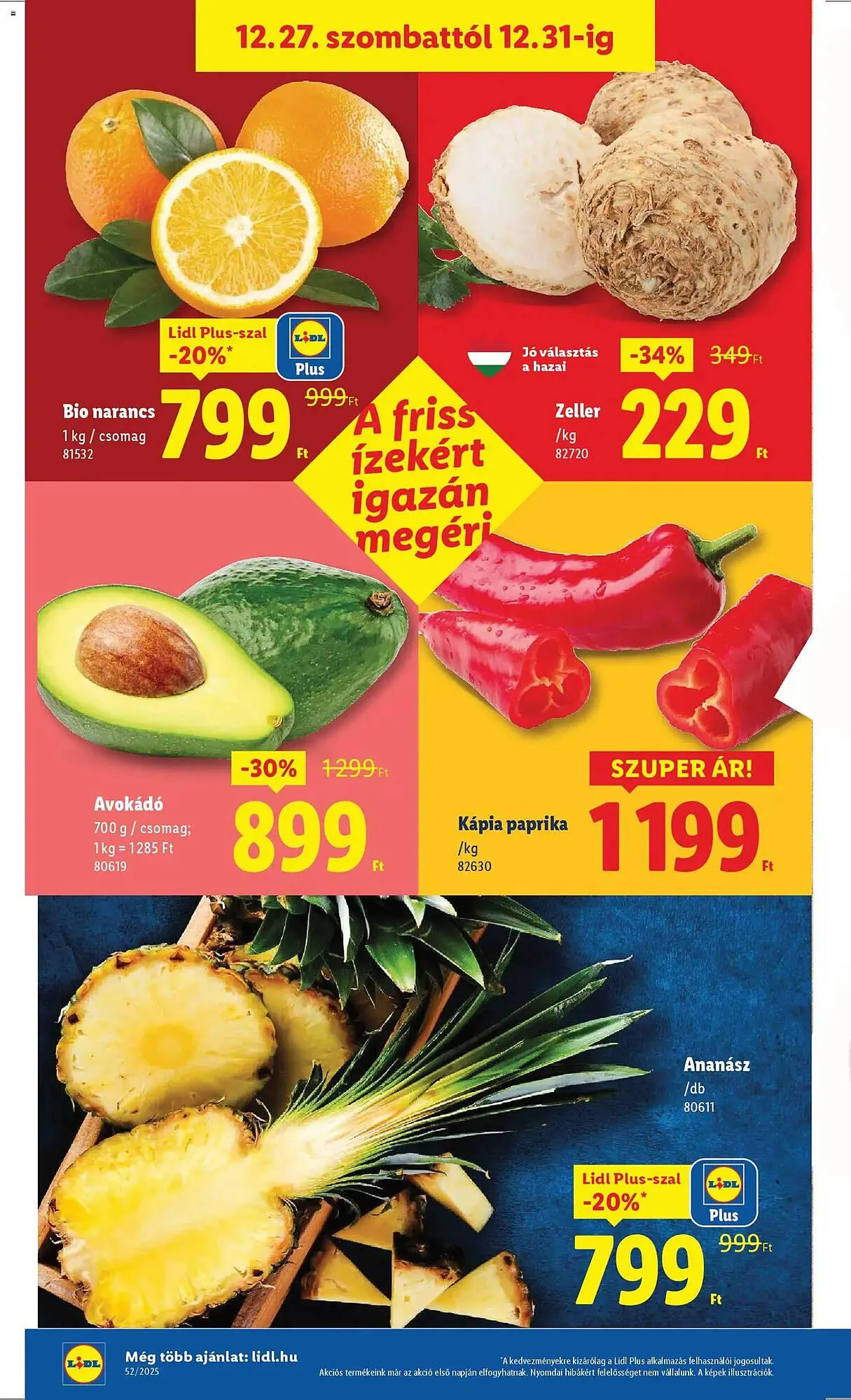 Katalógus Lidl akciós újság december 27.-tól december 31.-ig 2025. - Oldal 2