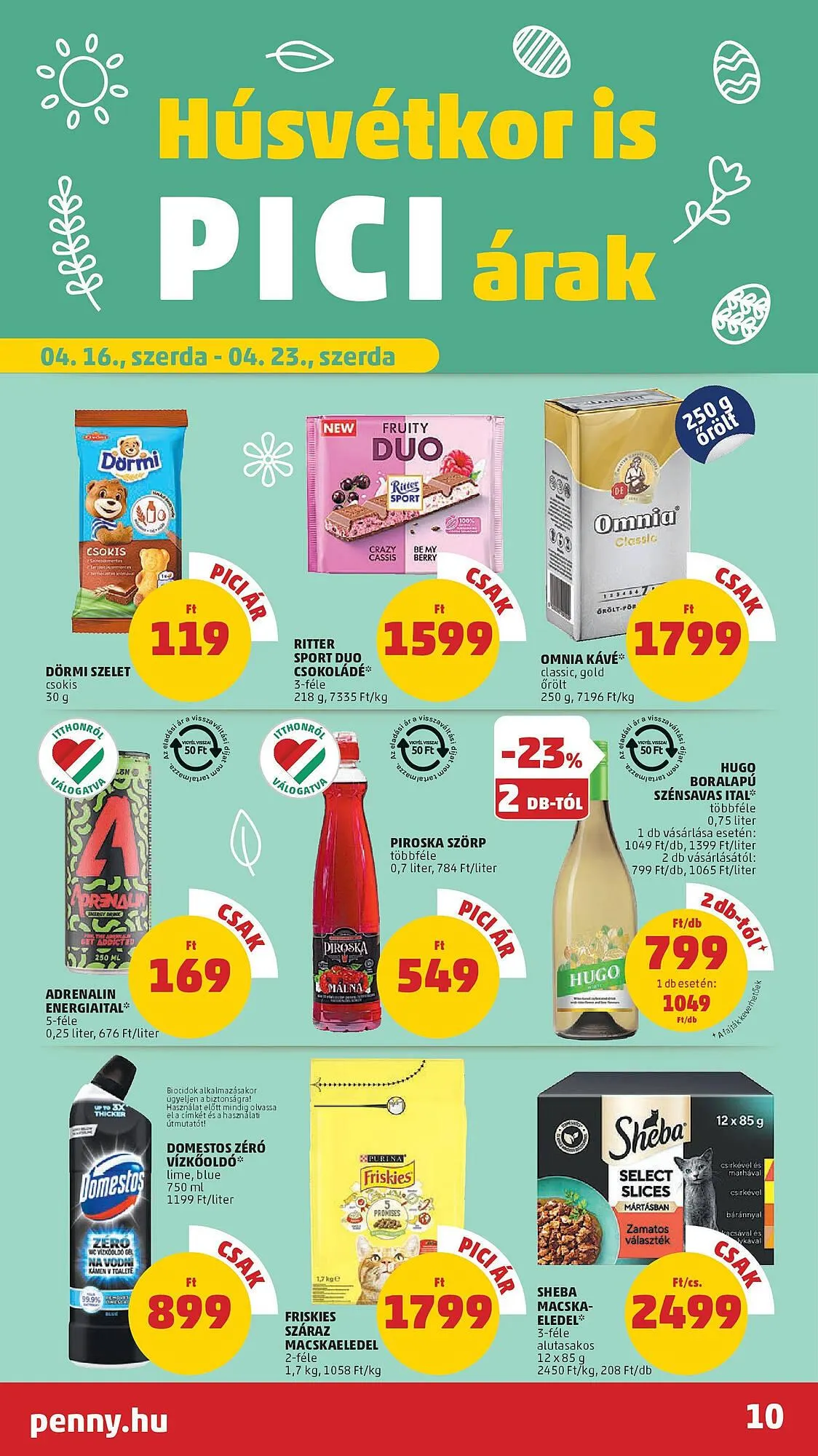 Katalógus PENNY akciós újság április 16.-tól április 23.-ig 2025. - Oldal 10