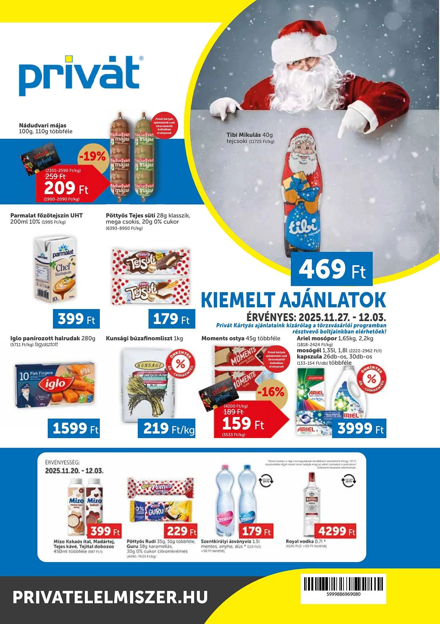 PRIVÁT akciós újság - 1