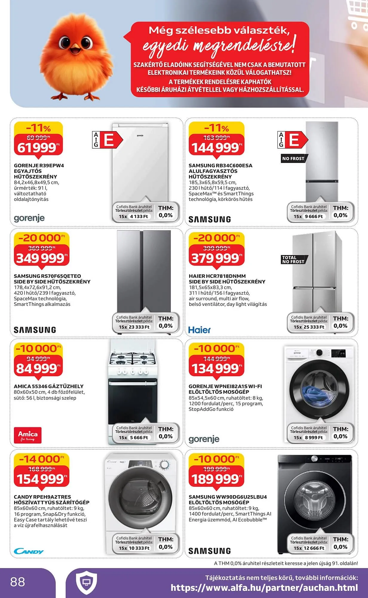 Katalógus Auchan akciós újság december 4.-tól december 10.-ig 2025. - Oldal 88