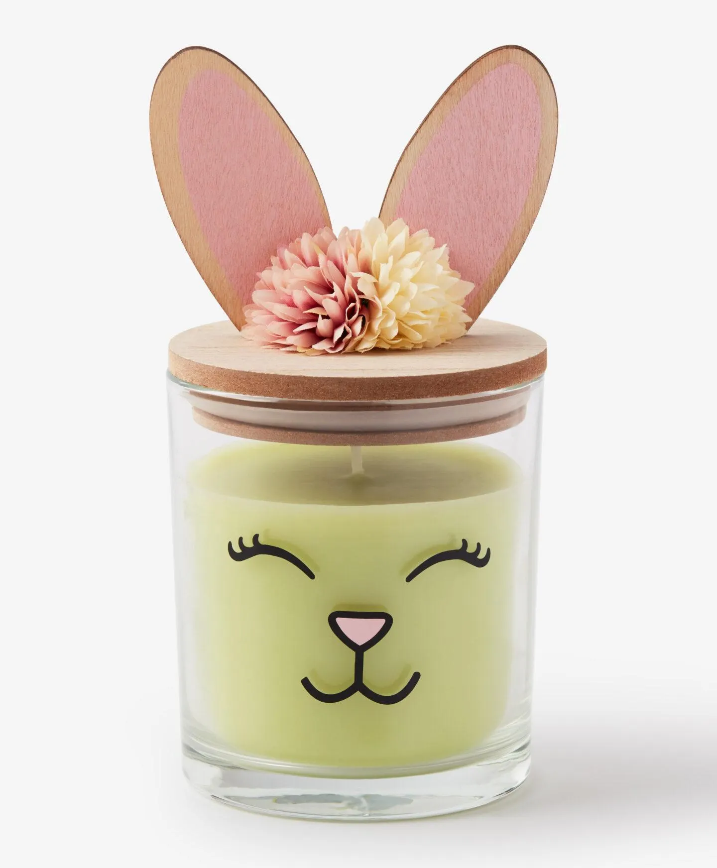 zöld illatgyertya üvegben