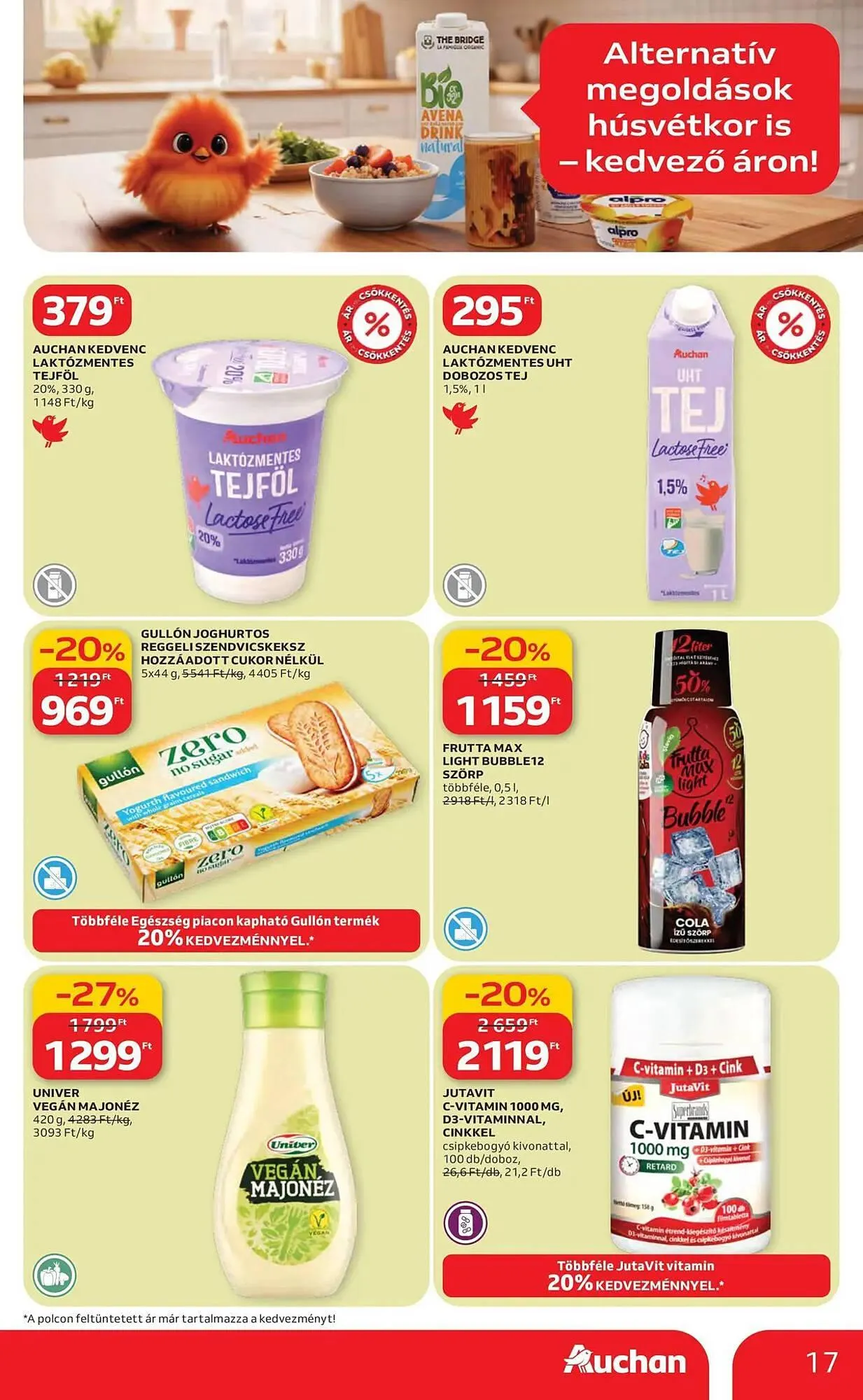 Katalógus Auchan akciós újság március 19.-tól március 25.-ig 2026. - Oldal 17