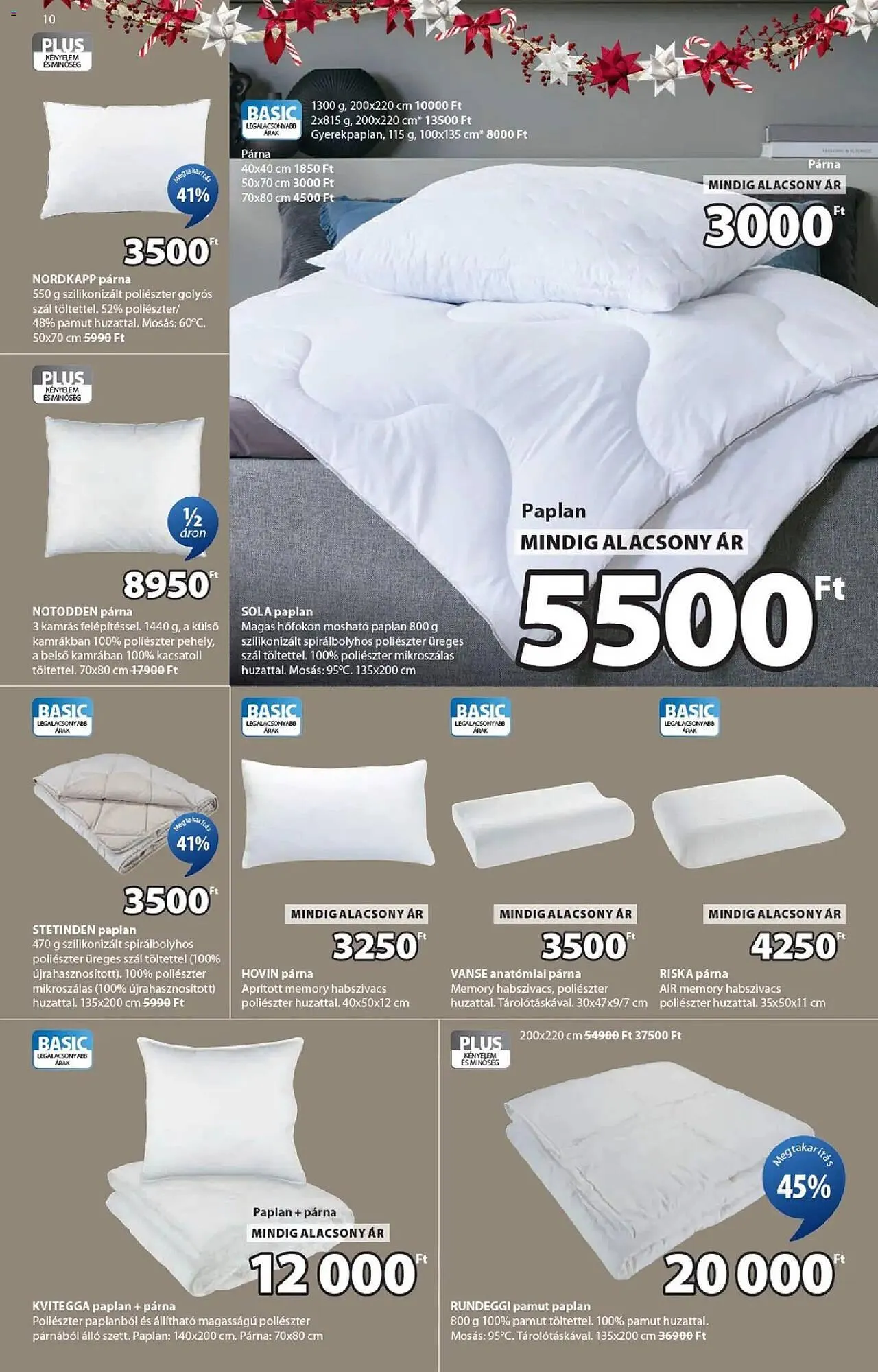 Katalógus JYSK akciós újság december 1.-tól december 30.-ig 2025. - Oldal 10