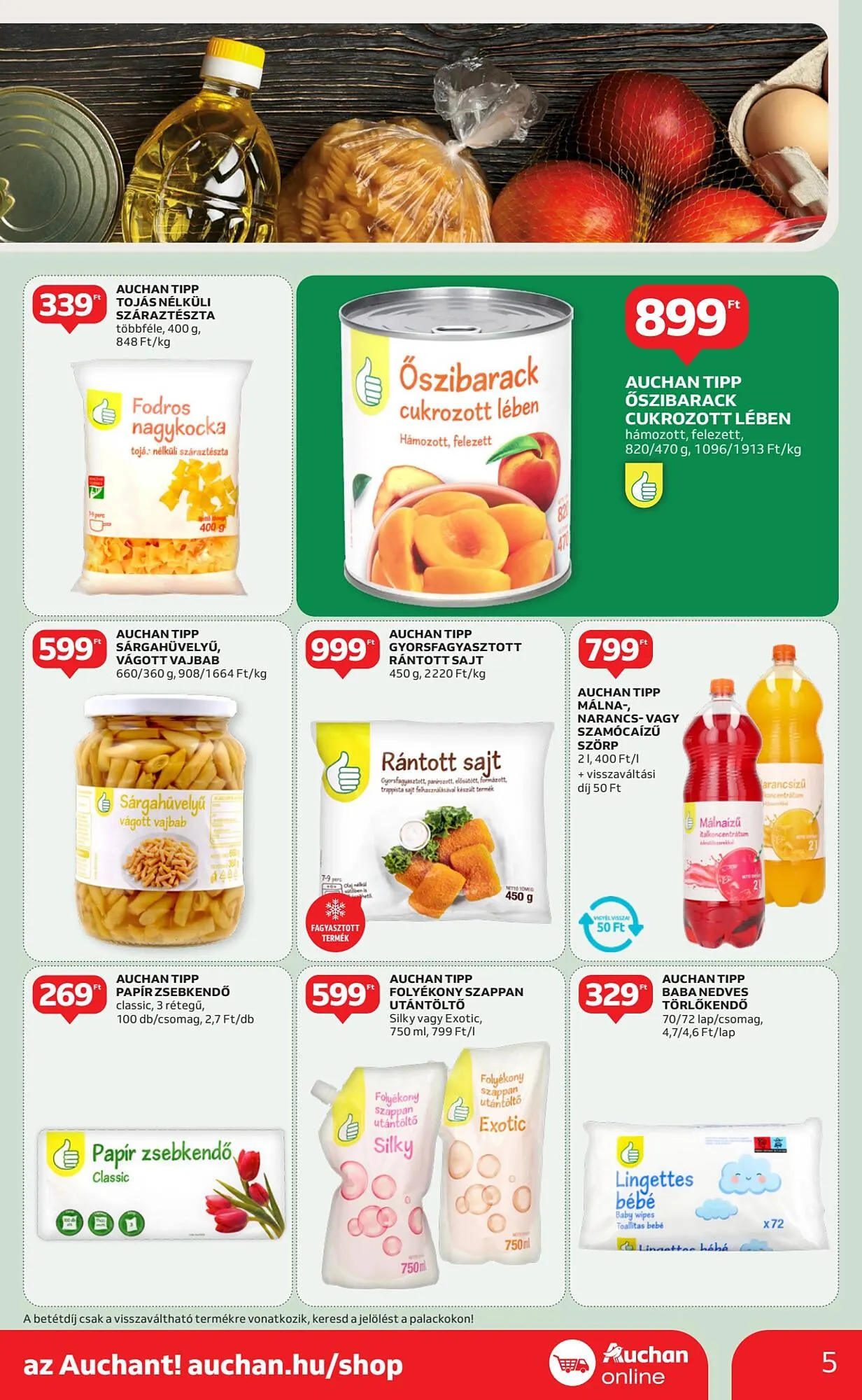 Katalógus Auchan akciós újság április 24.-tól április 30.-ig 2025. - Oldal 5