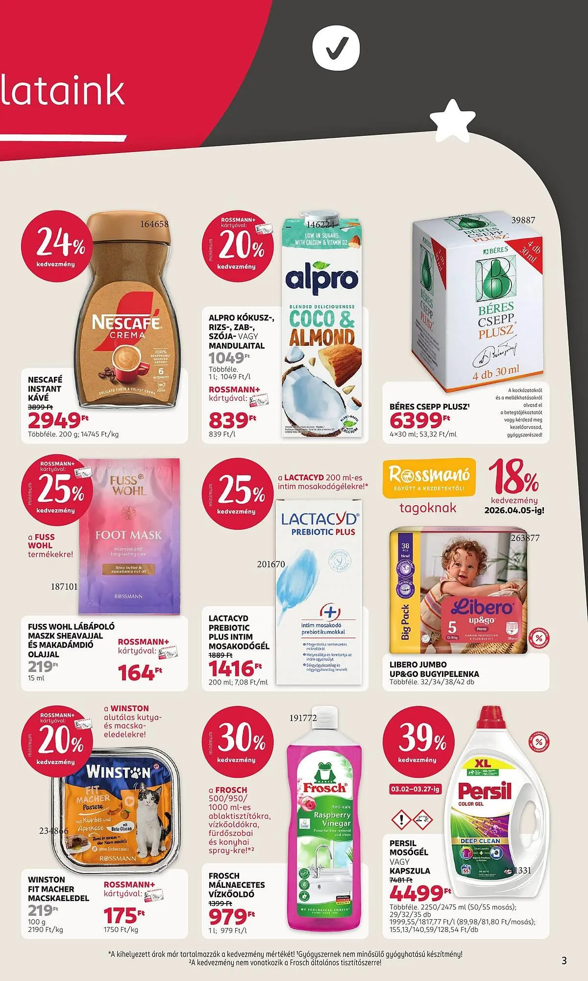 Katalógus Rossmann akciós újság március 2.-tól március 13.-ig 2026. - Oldal 3