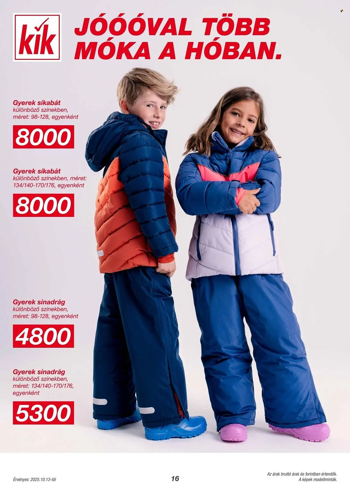 Katalógus Kik akciós újság október 9.-tól november 7.-ig 2025. - Oldal 16