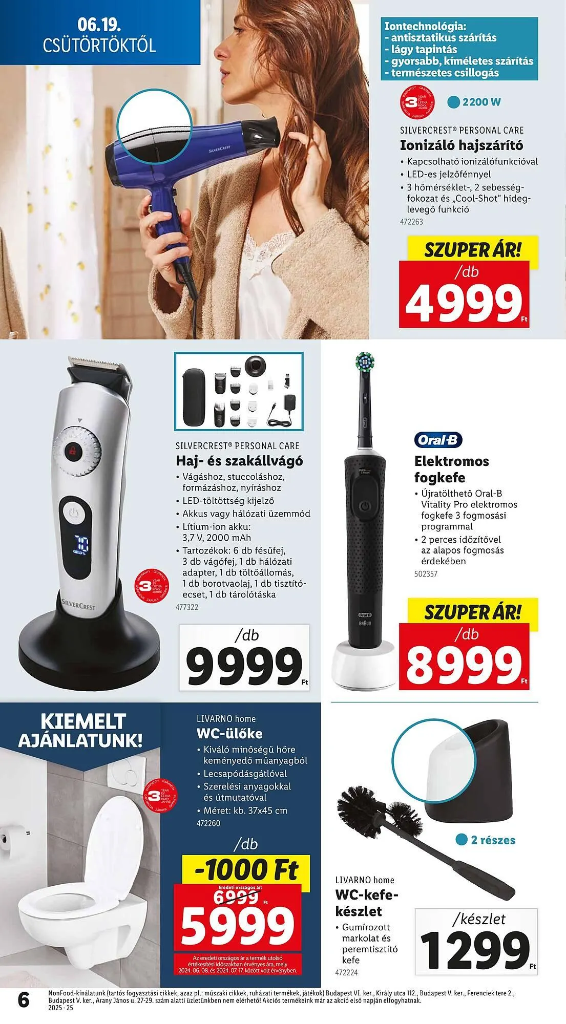 Katalógus Lidl akciós újság június 19.-tól június 25.-ig 2025. - Oldal 6