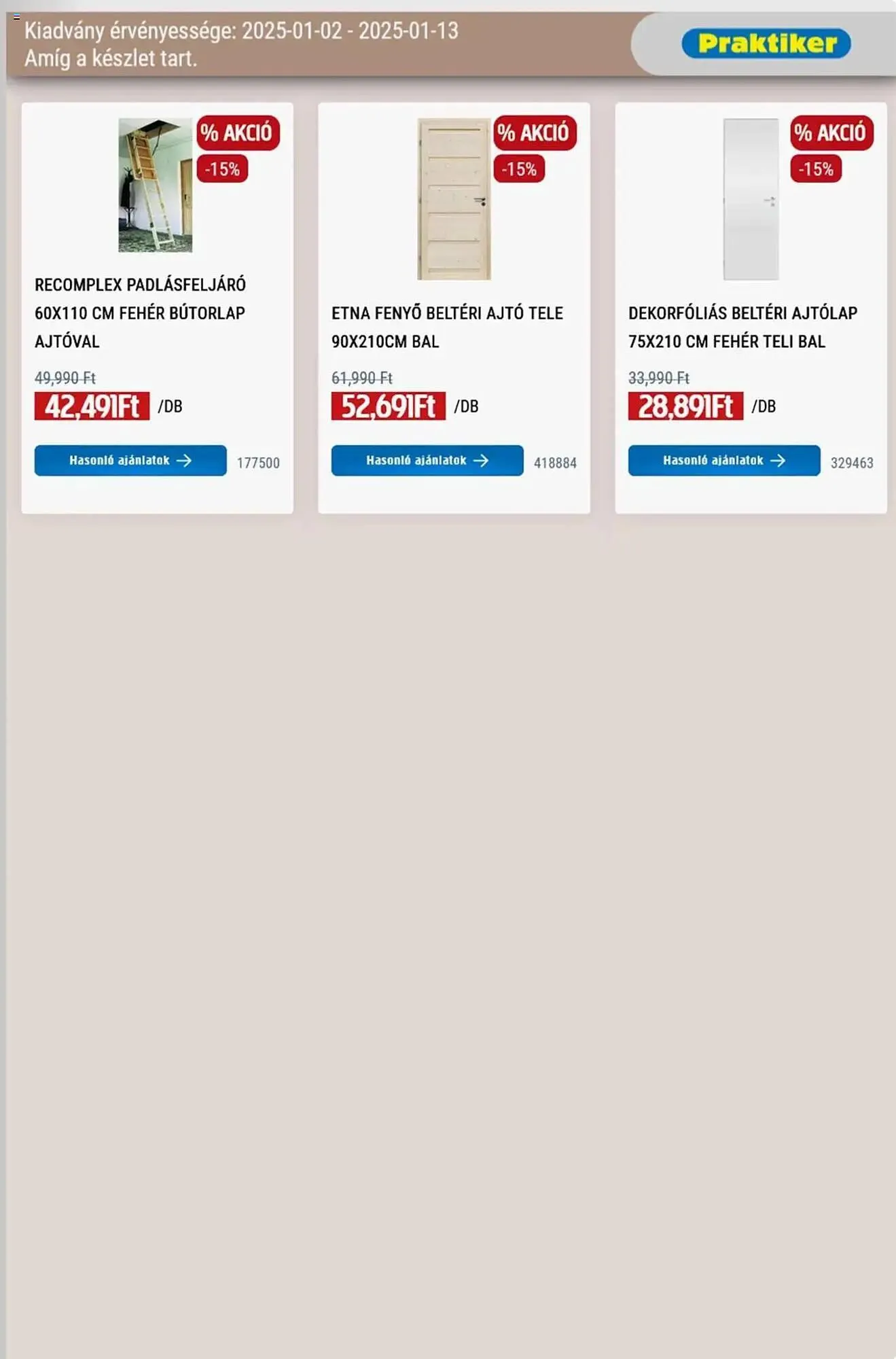 Katalógus Praktiker akciós újság január 2.-tól január 13.-ig 2025. - Oldal 27
