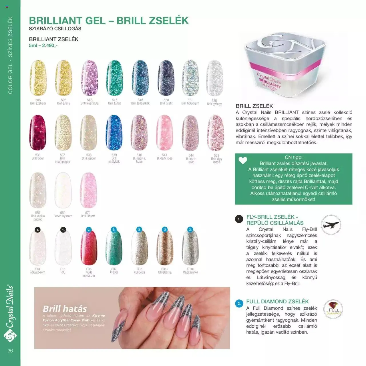 Katalógus Crystal Nails - Nagykatalógus 22/23 március 8.-tól december 31.-ig 2023. - Oldal 36