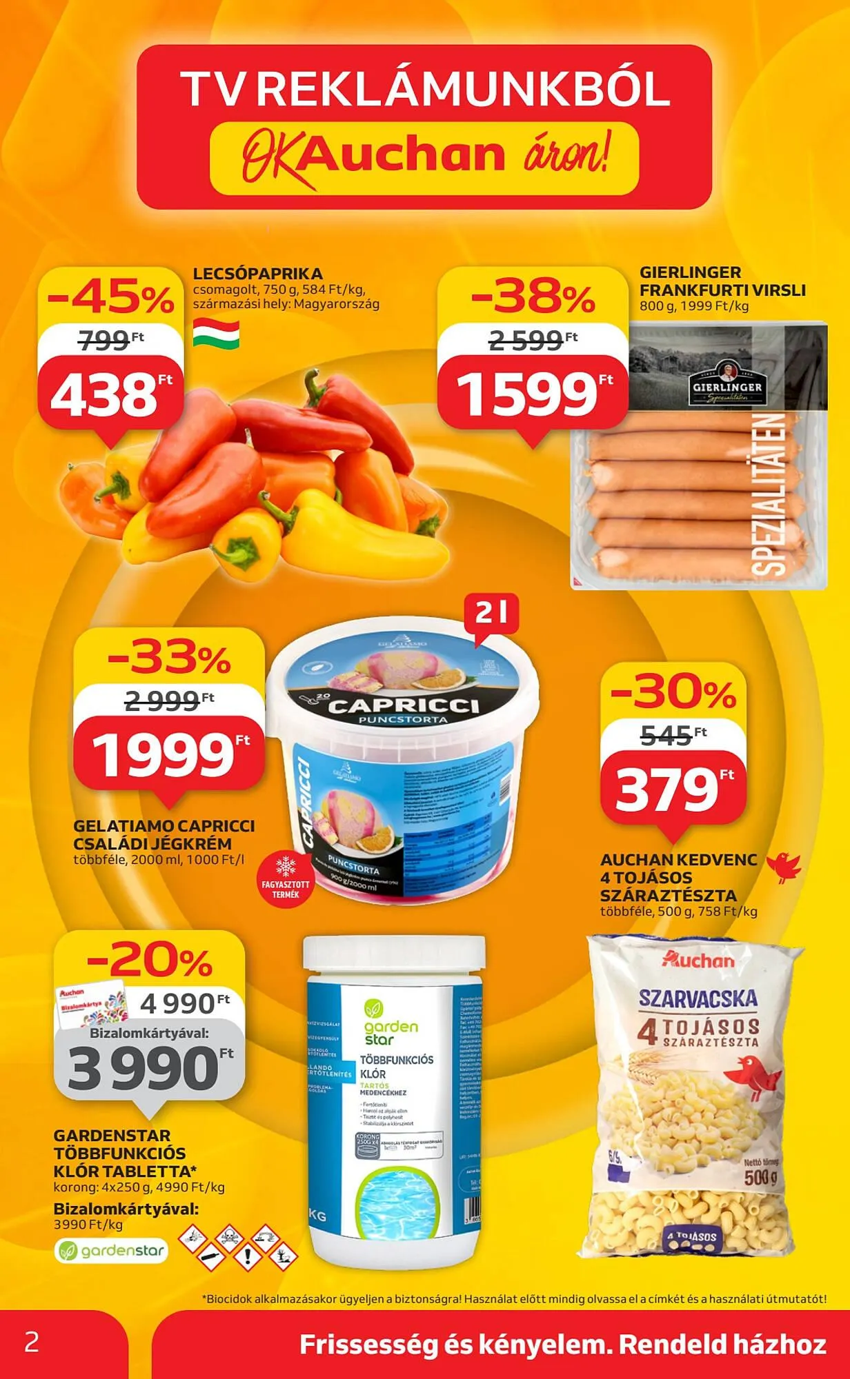 Katalógus Auchan akciós újság július 10.-tól július 16.-ig 2025. - Oldal 2
