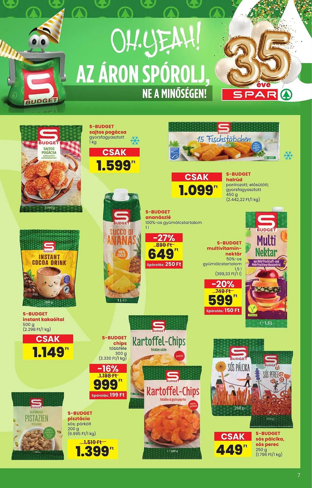 Katalógus Interspar akciós újság január 21.-tól február 11.-ig 2026. - Oldal 7